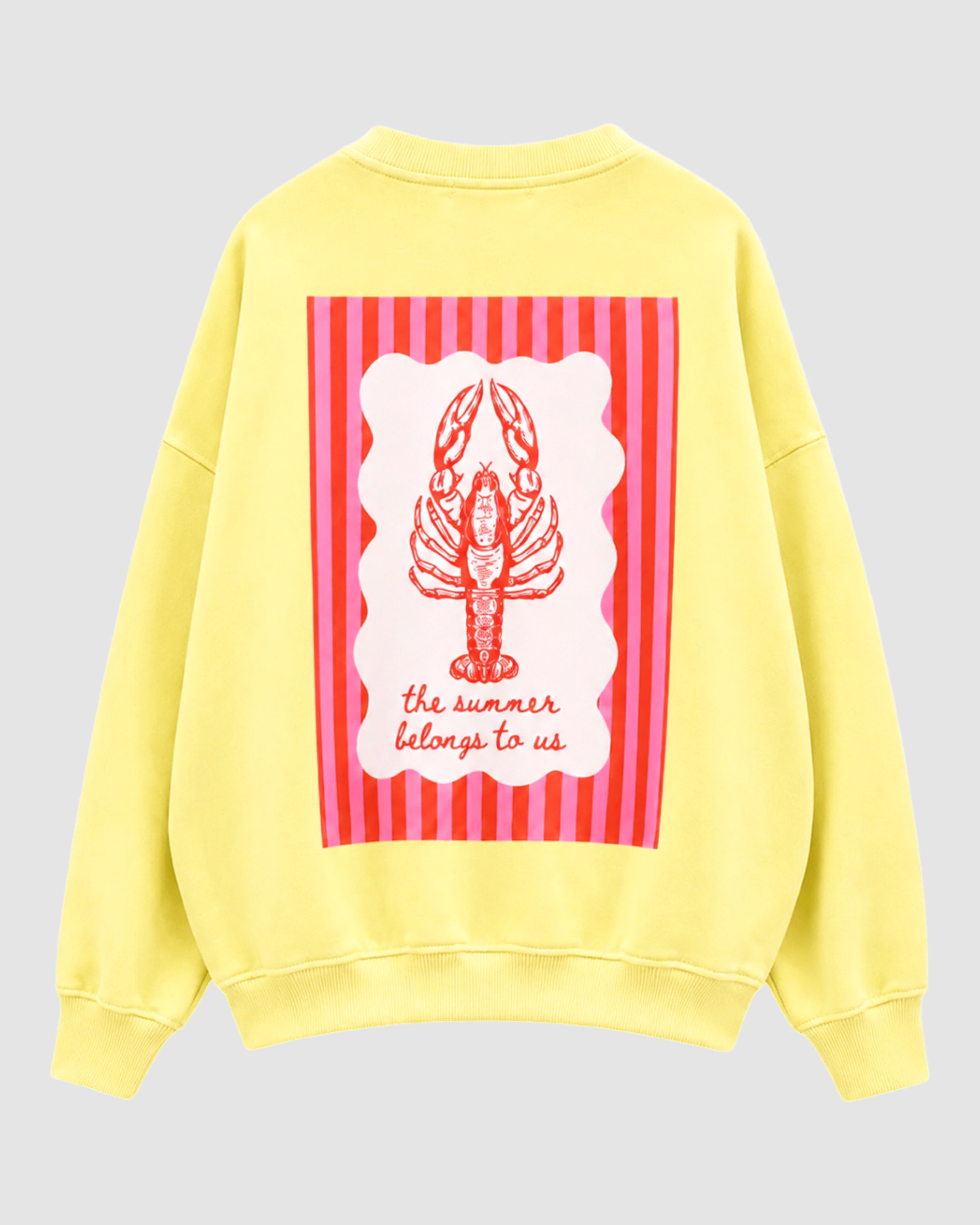 SUMMER VIBES SWEATER BUTTERYELLOW