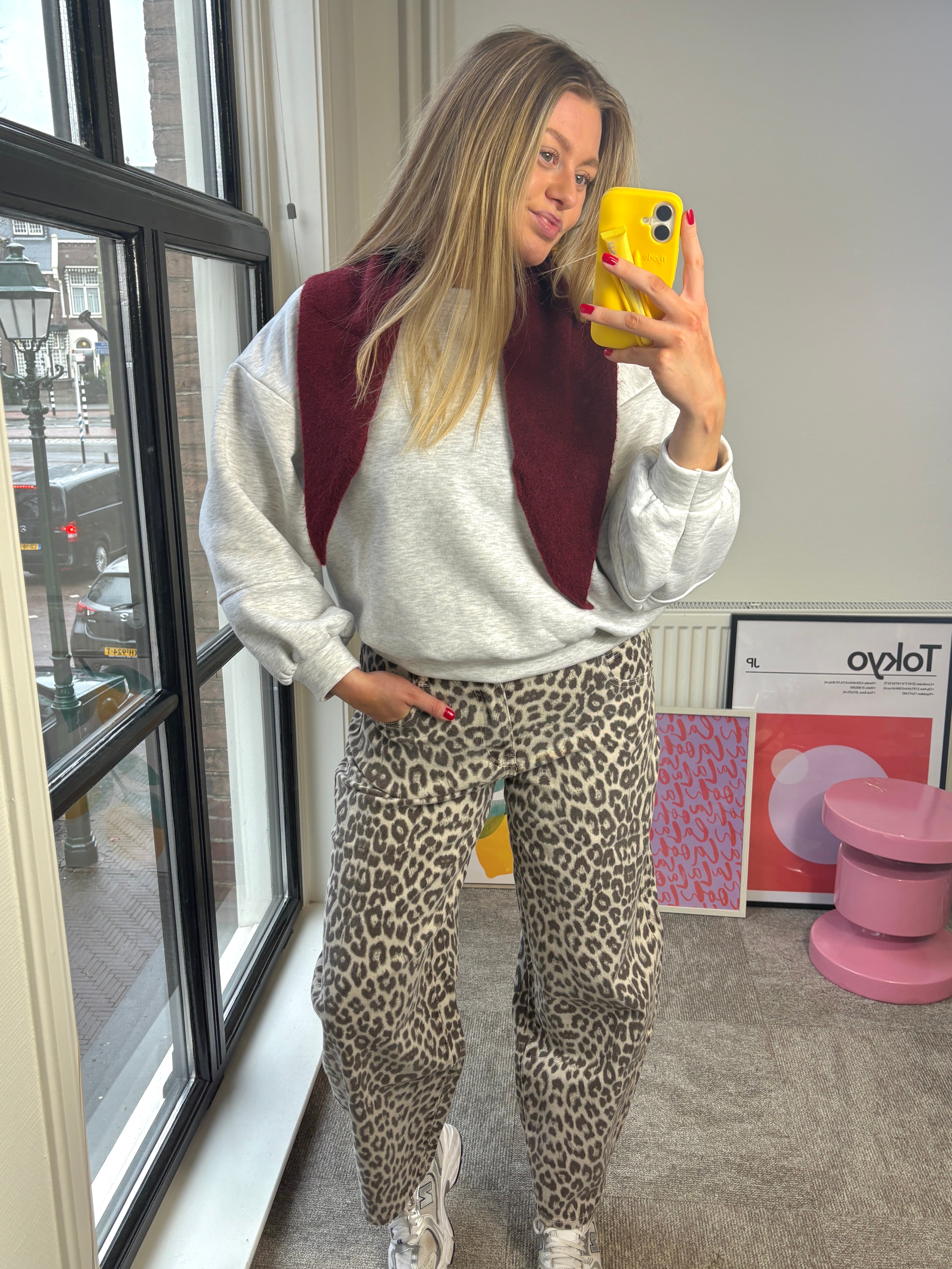 LICHTE PANTER BARREL JEANS