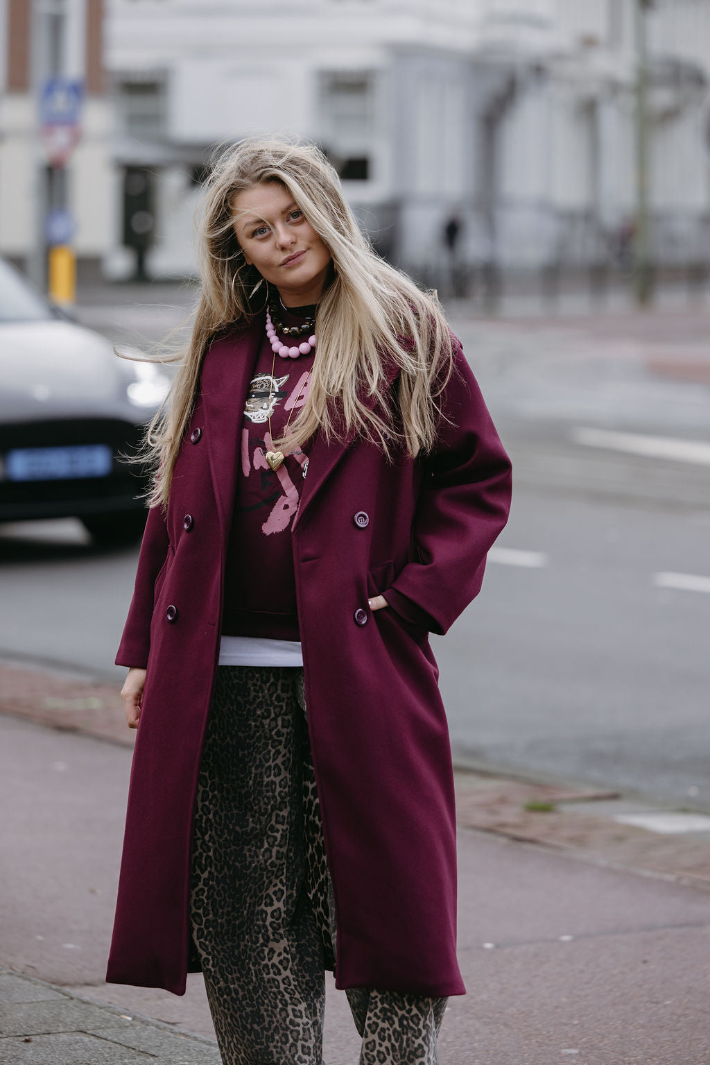 LIZET TIGER BORDEAUX TRUI