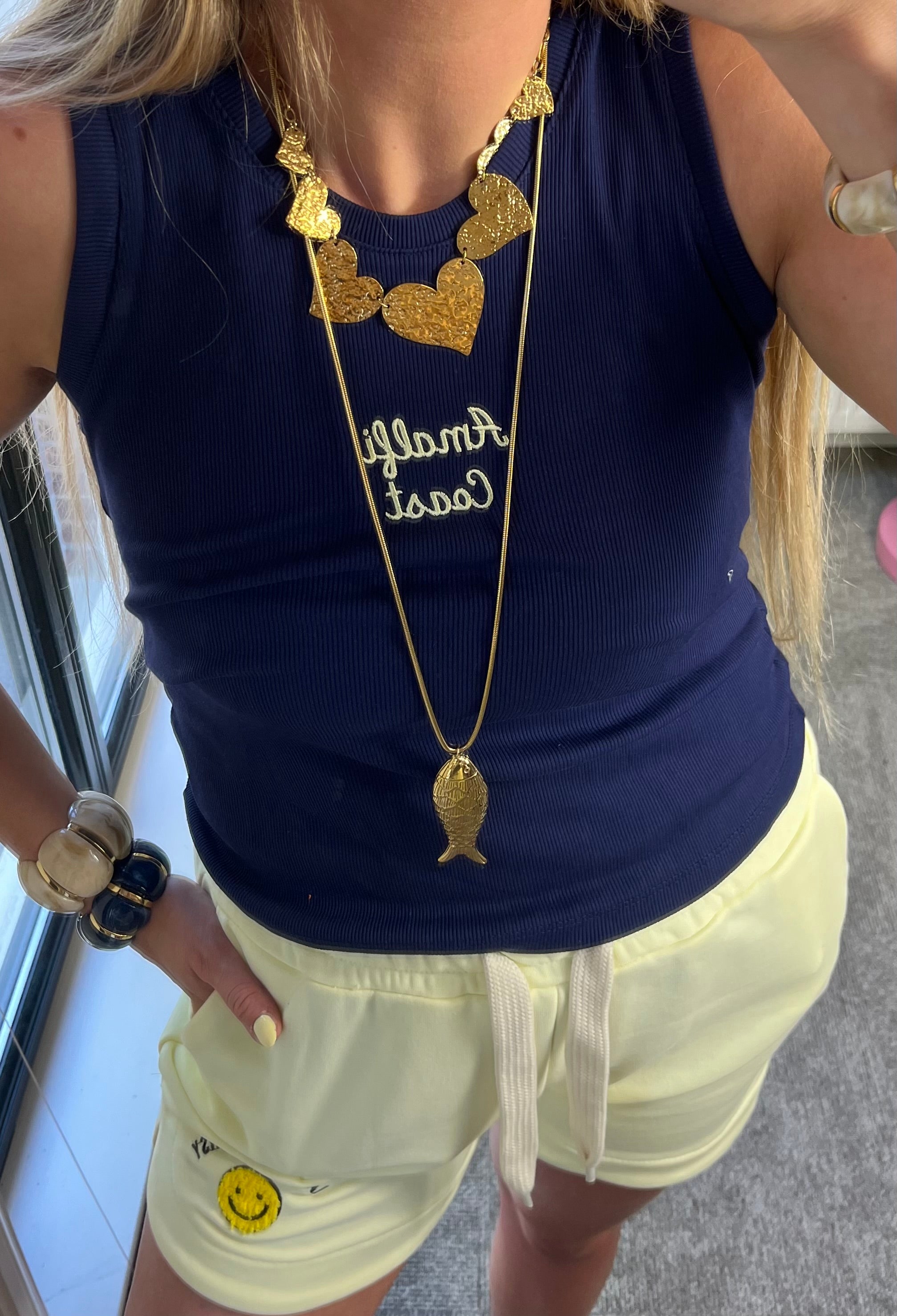 DONKERBLAUW AMALFI HEMD