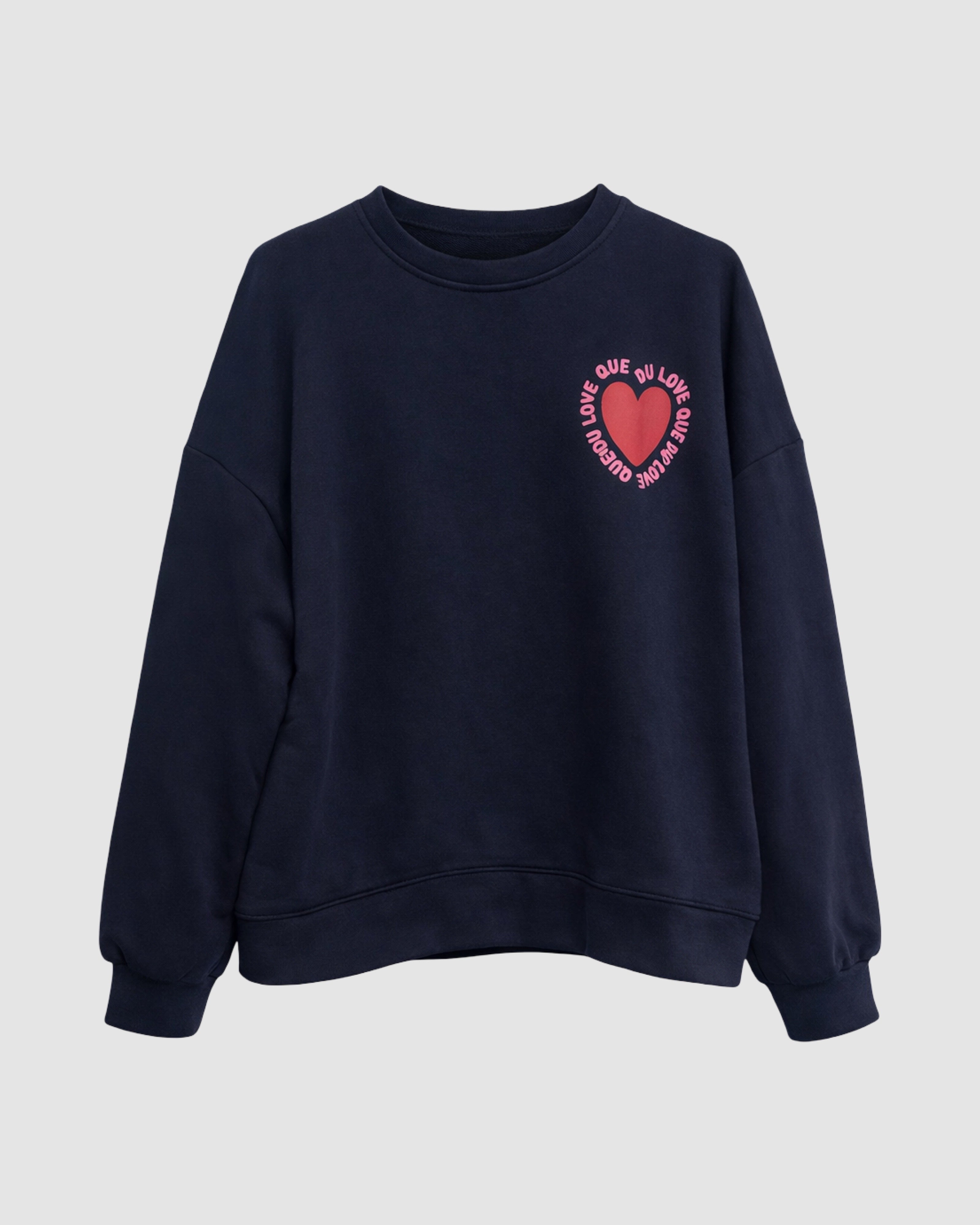 MAE MUSTHAVE SWEATER DONKERBLAUW