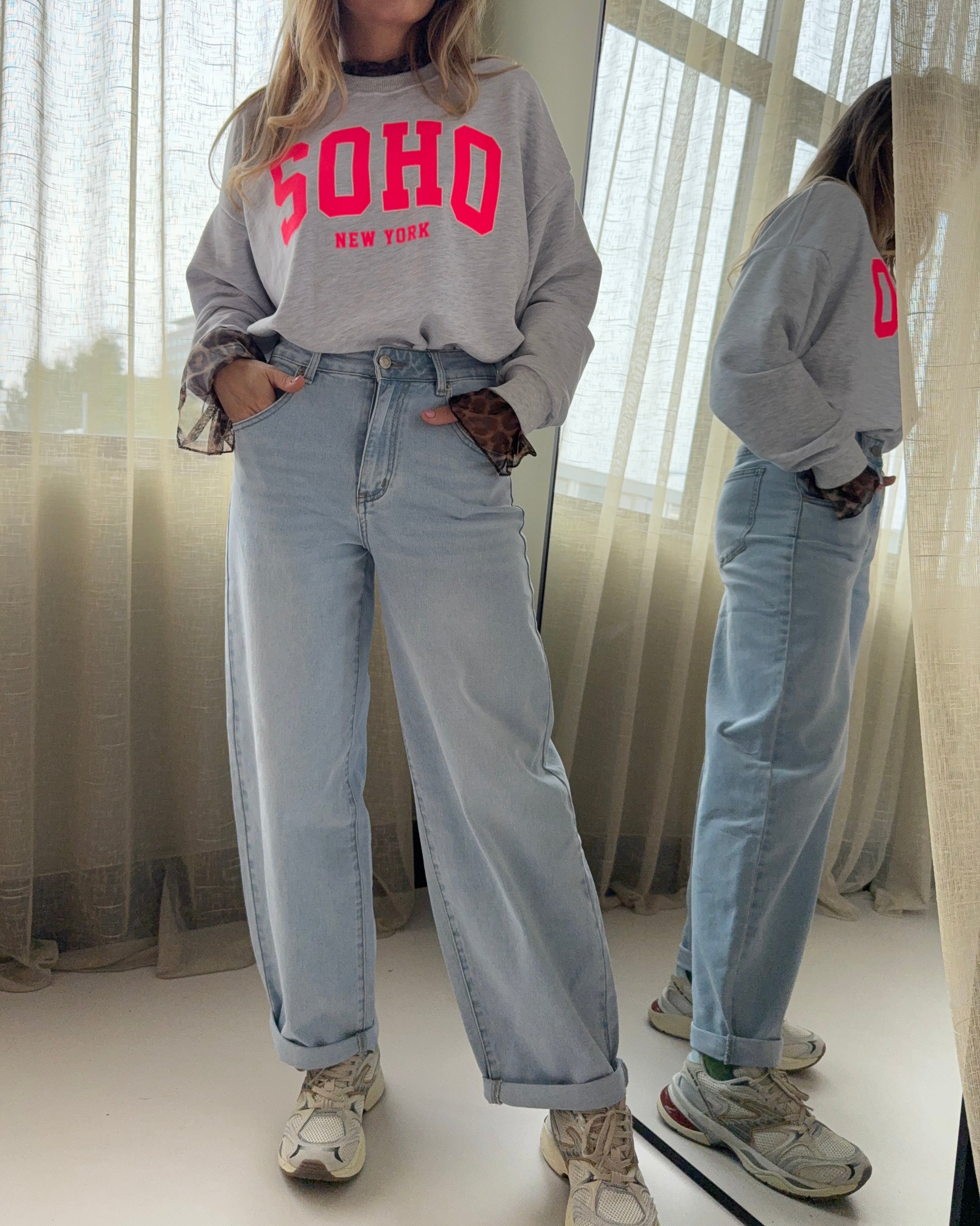 DANIE LICHTE BARREL JEANS