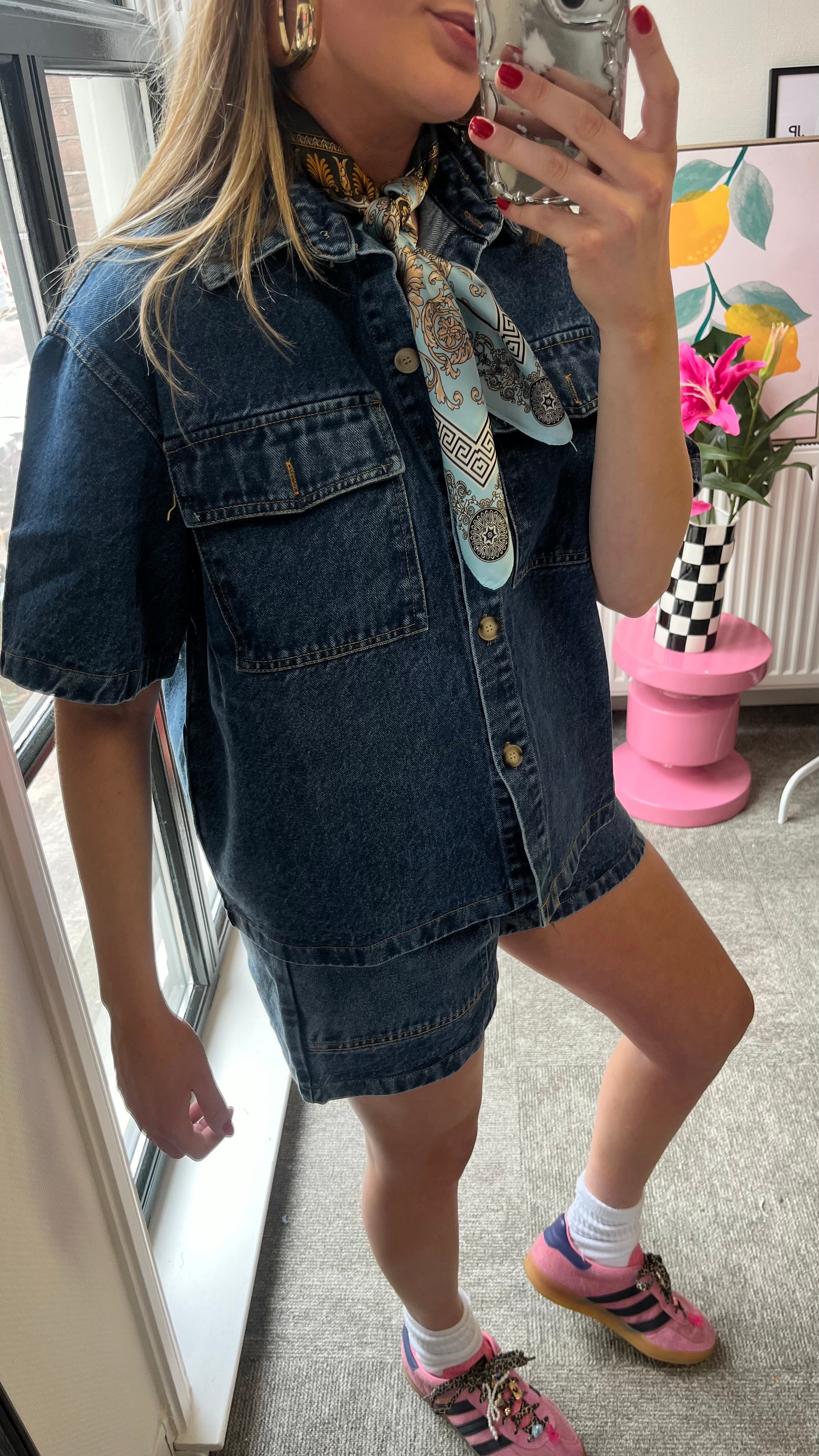 JEANS SHORT