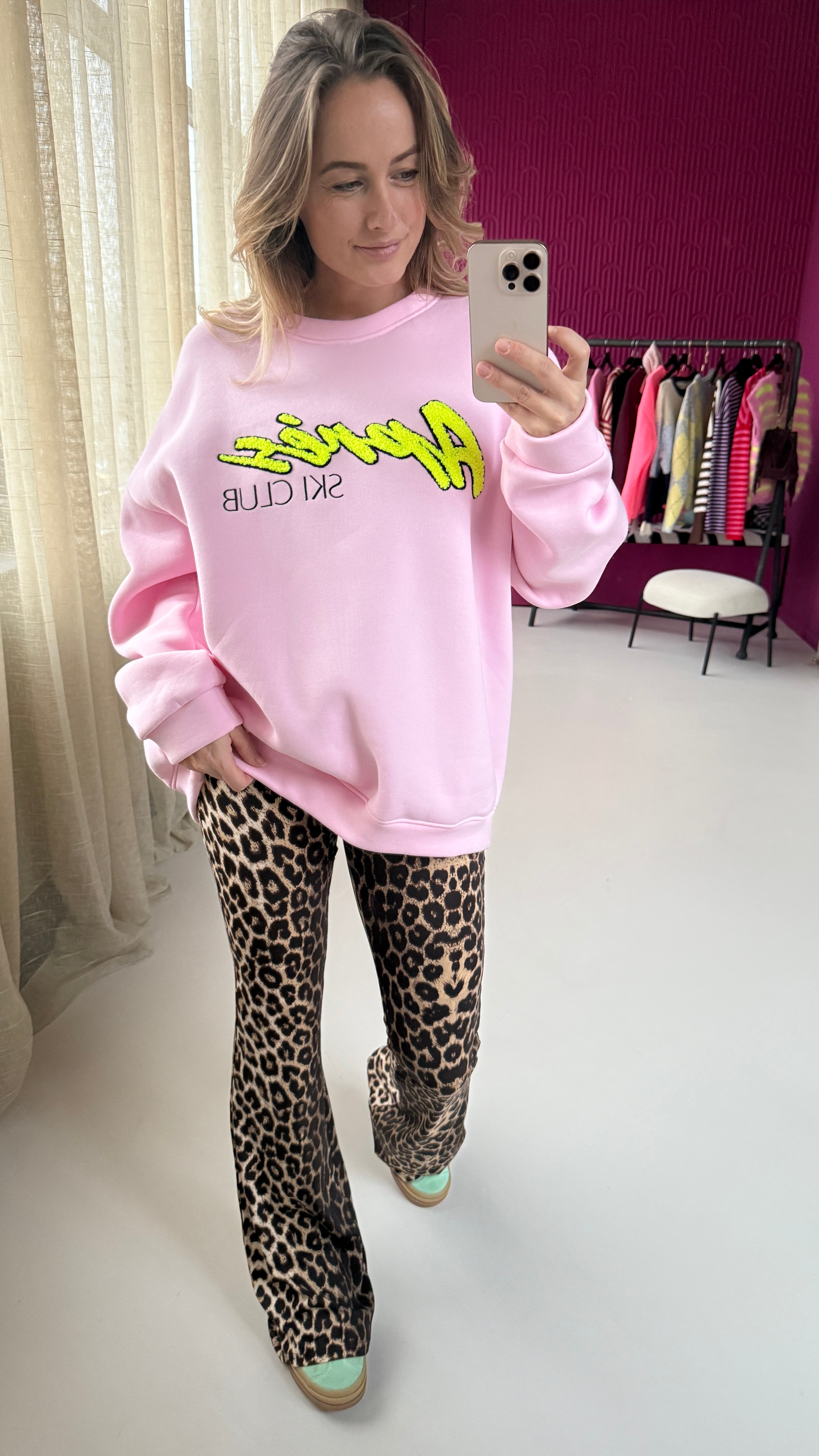 APRES SKI SWEATER ZACHT ROZE