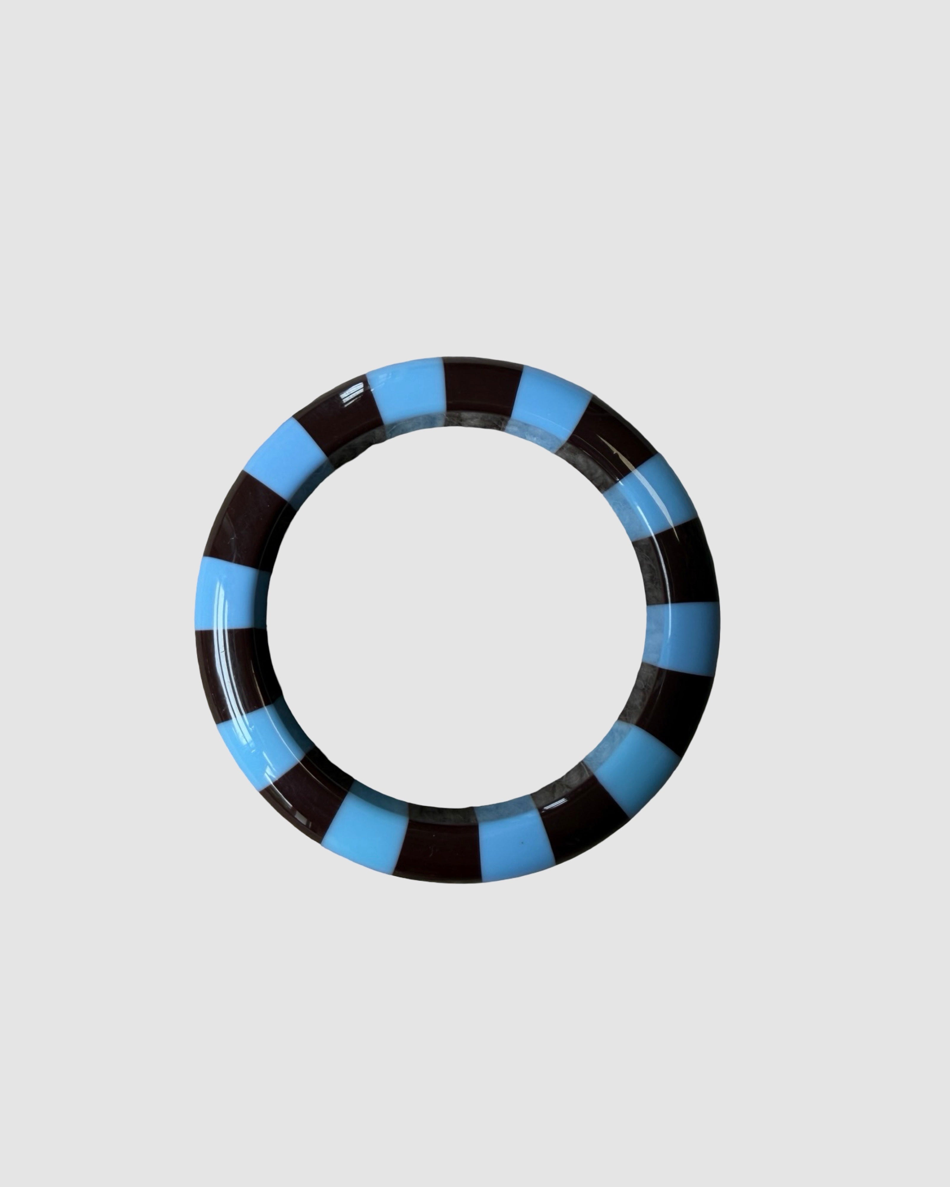 ARMBAND BLAUW BRUIN