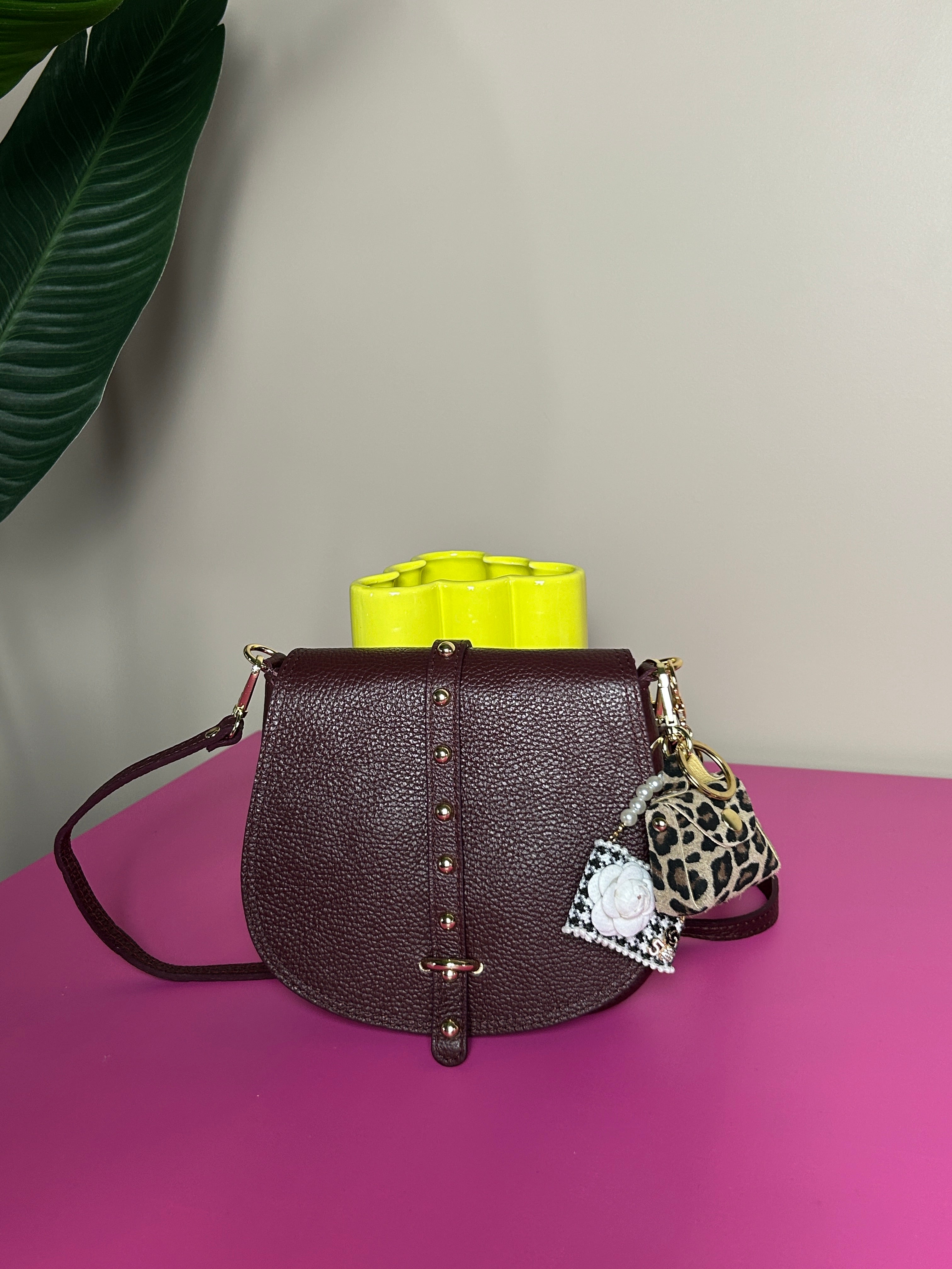 BORDEAUX CROSSYBODDY BAG MET CANDY