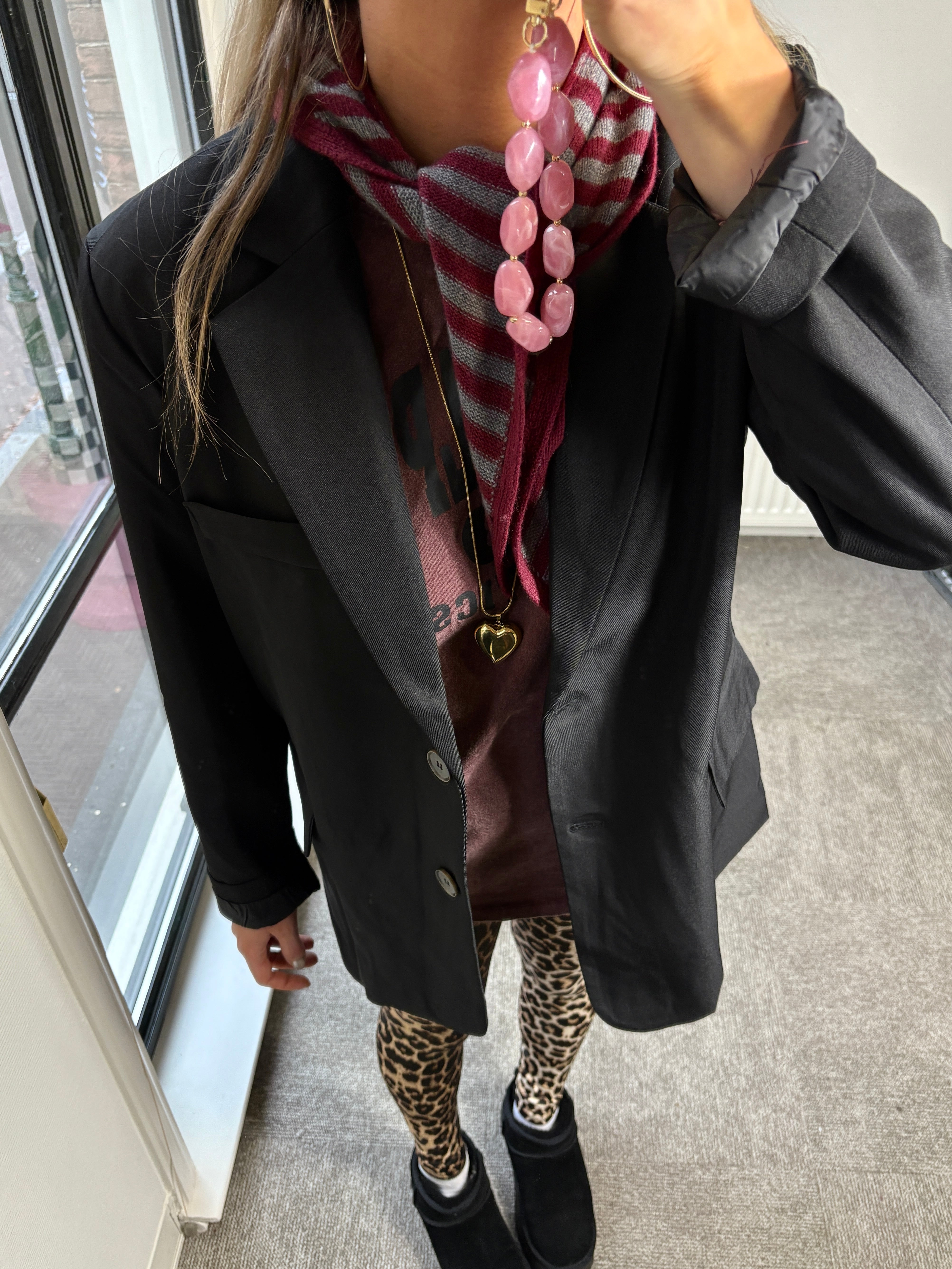 PIPPA LONGSLEEVE BORDEAUX