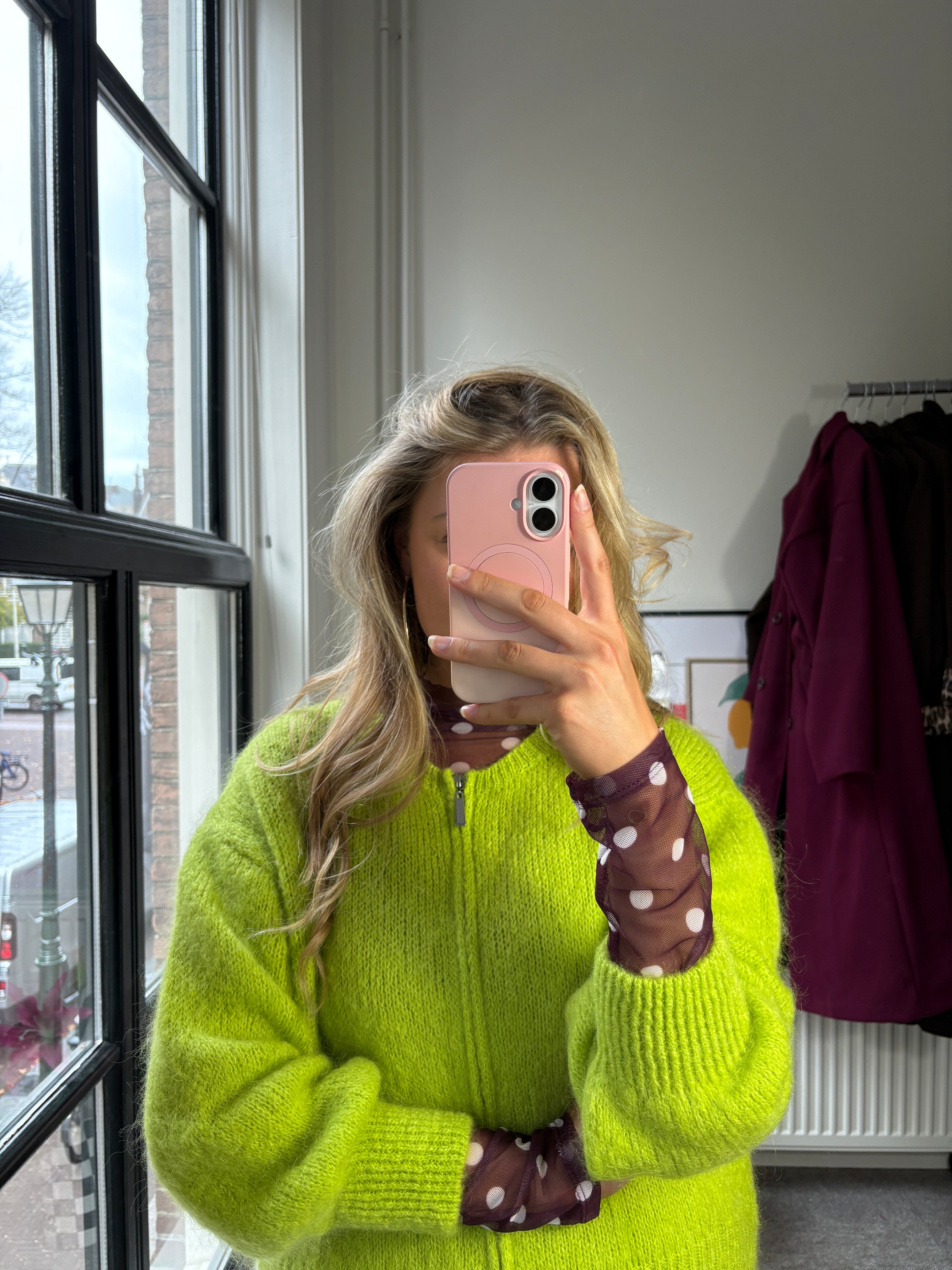 SUZY VEST LIME ANIS