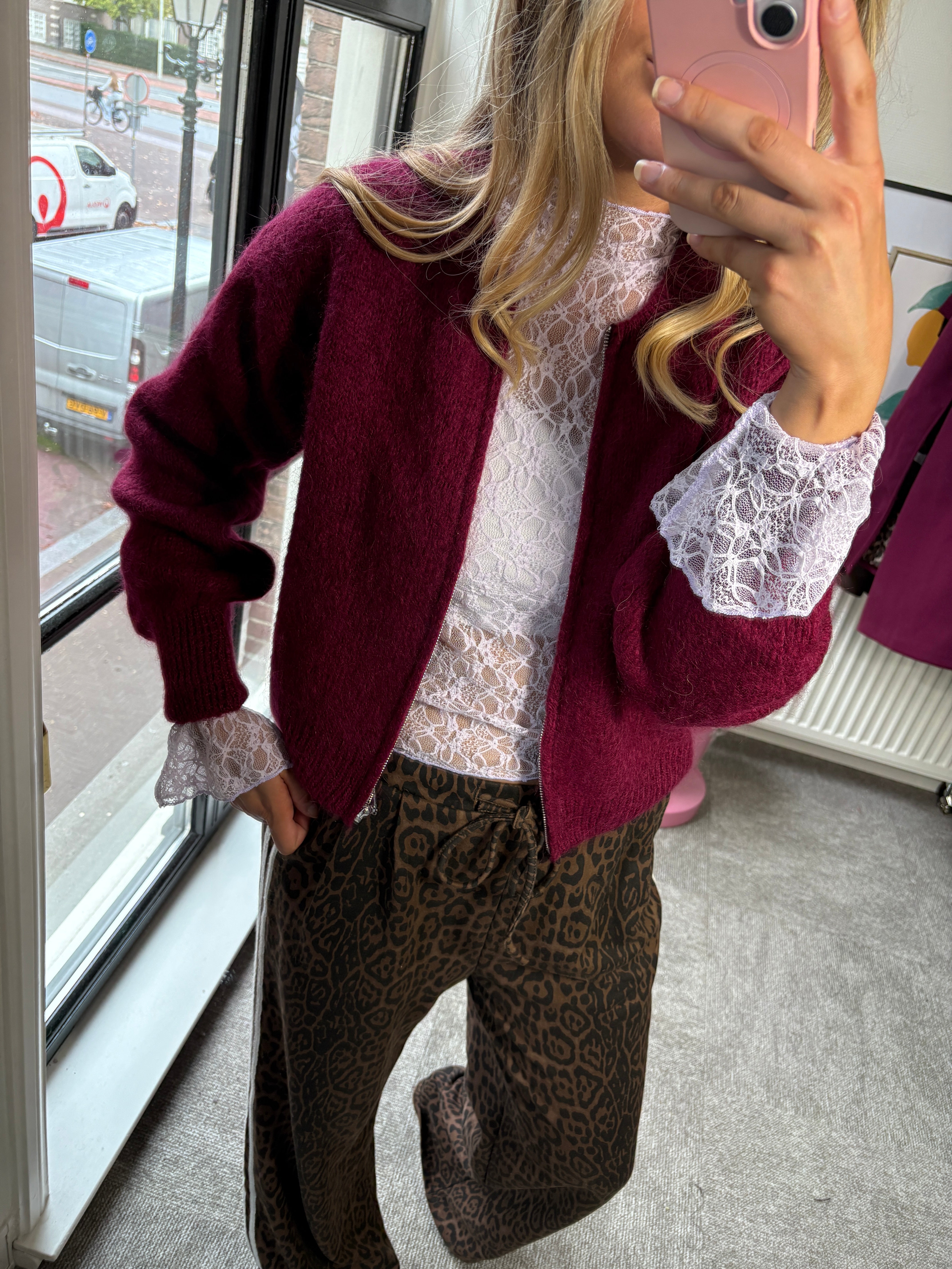 SUZY VEST BORDEAUX