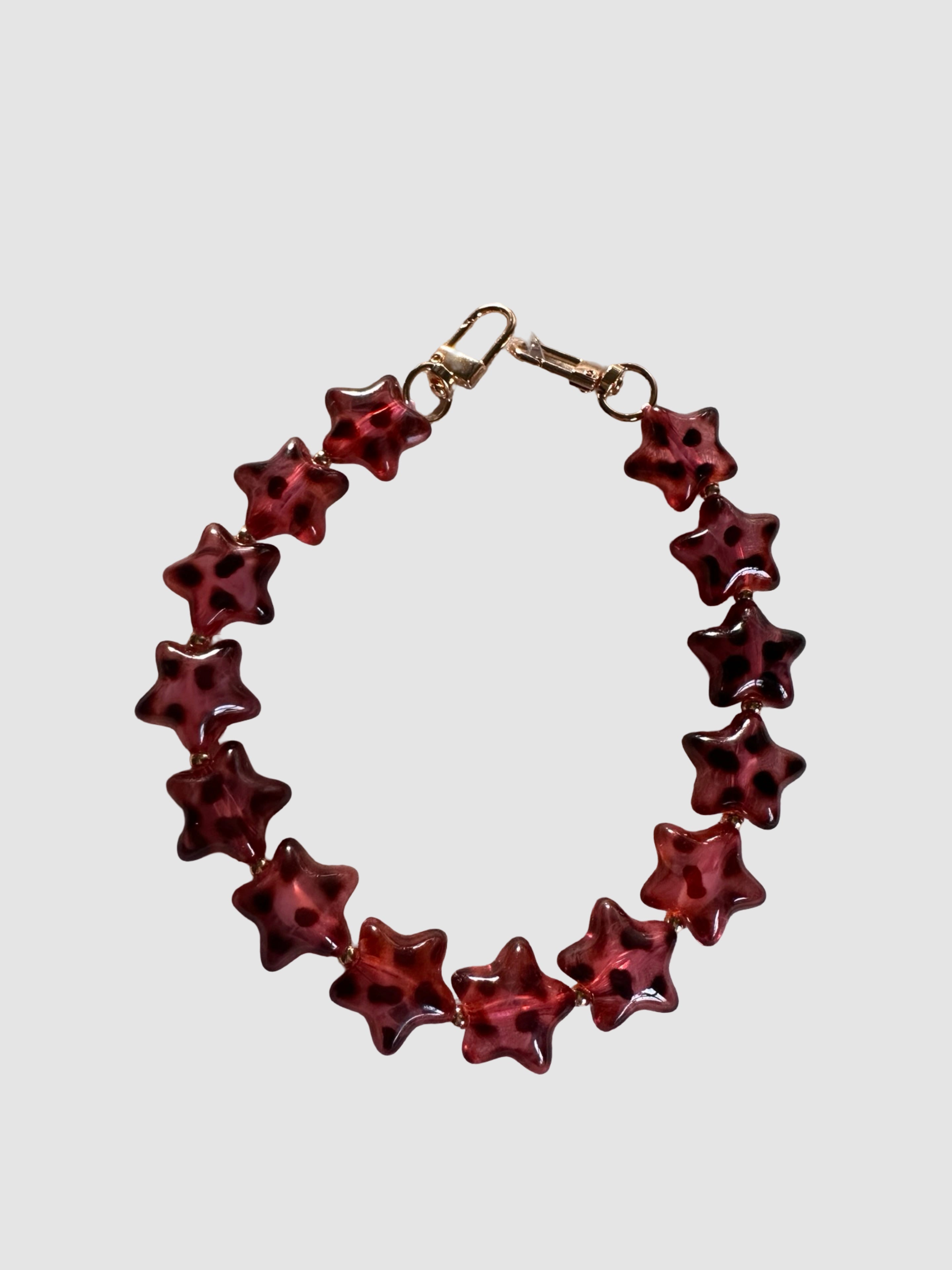 TELEFOONKOORDJE STERREN ROZE PANTER