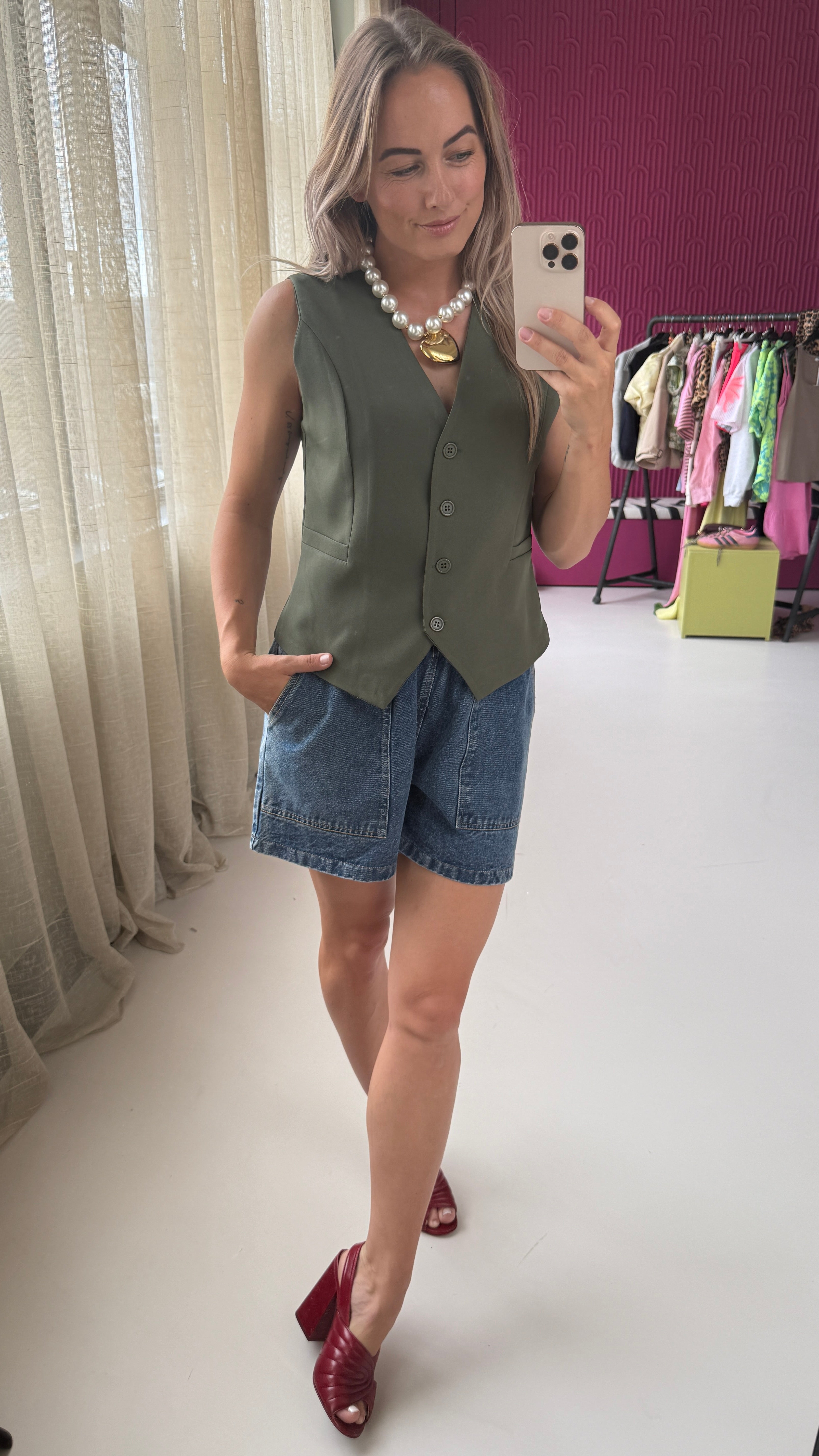 JEANS SHORT