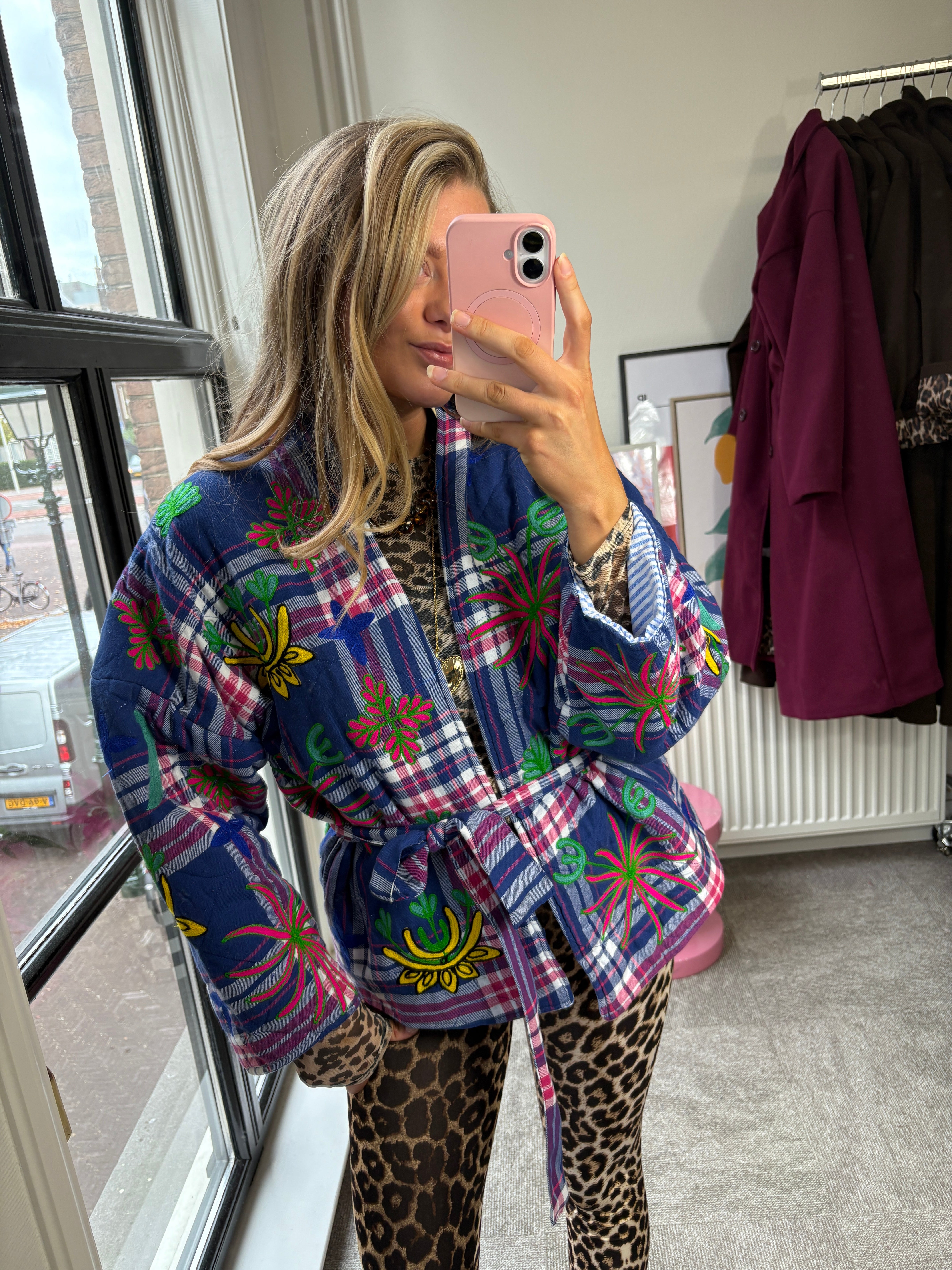 NICOLE RUIT JACKET BLUE
