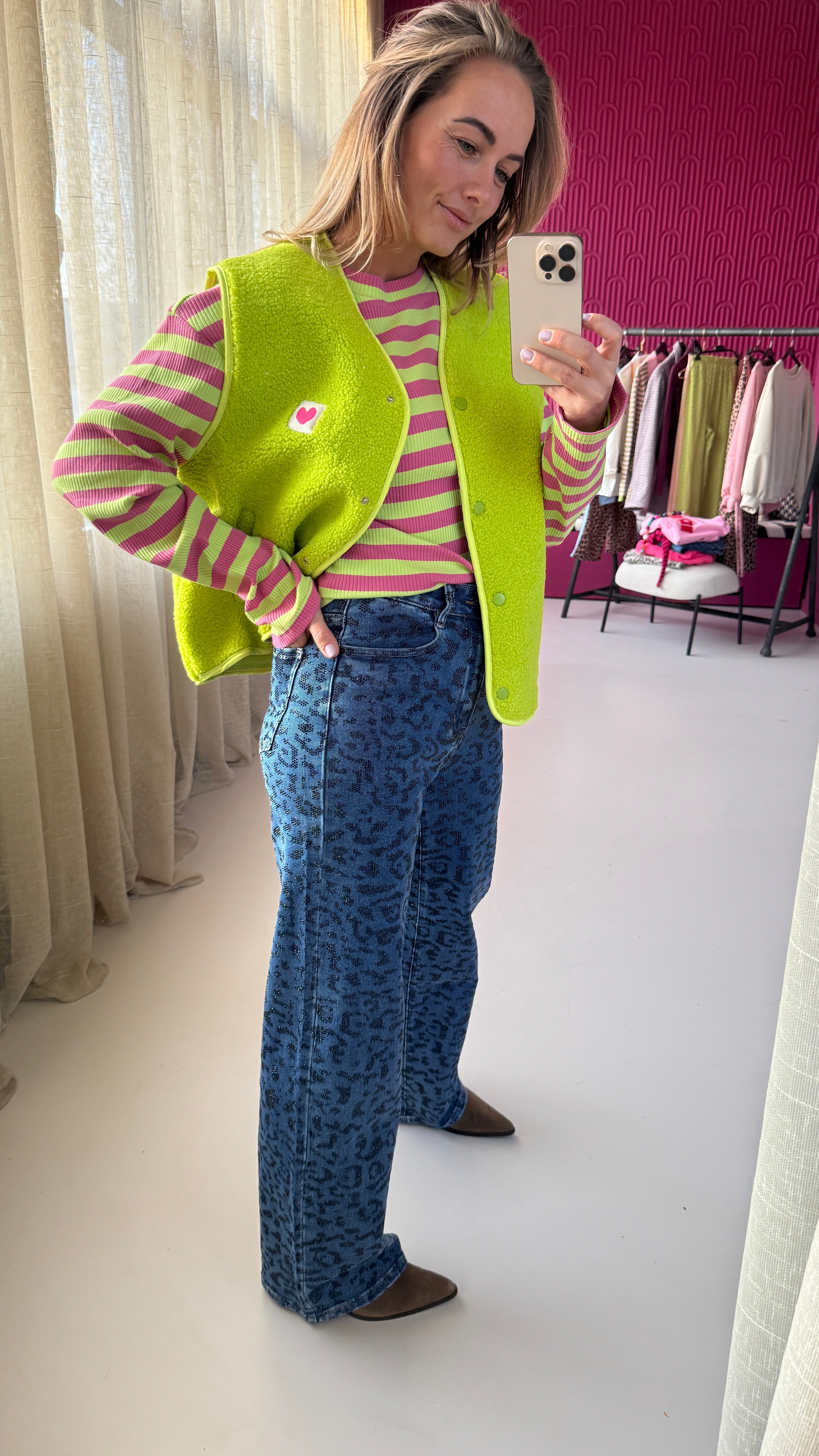 ANNEMOON PANTER JEANS STRASS