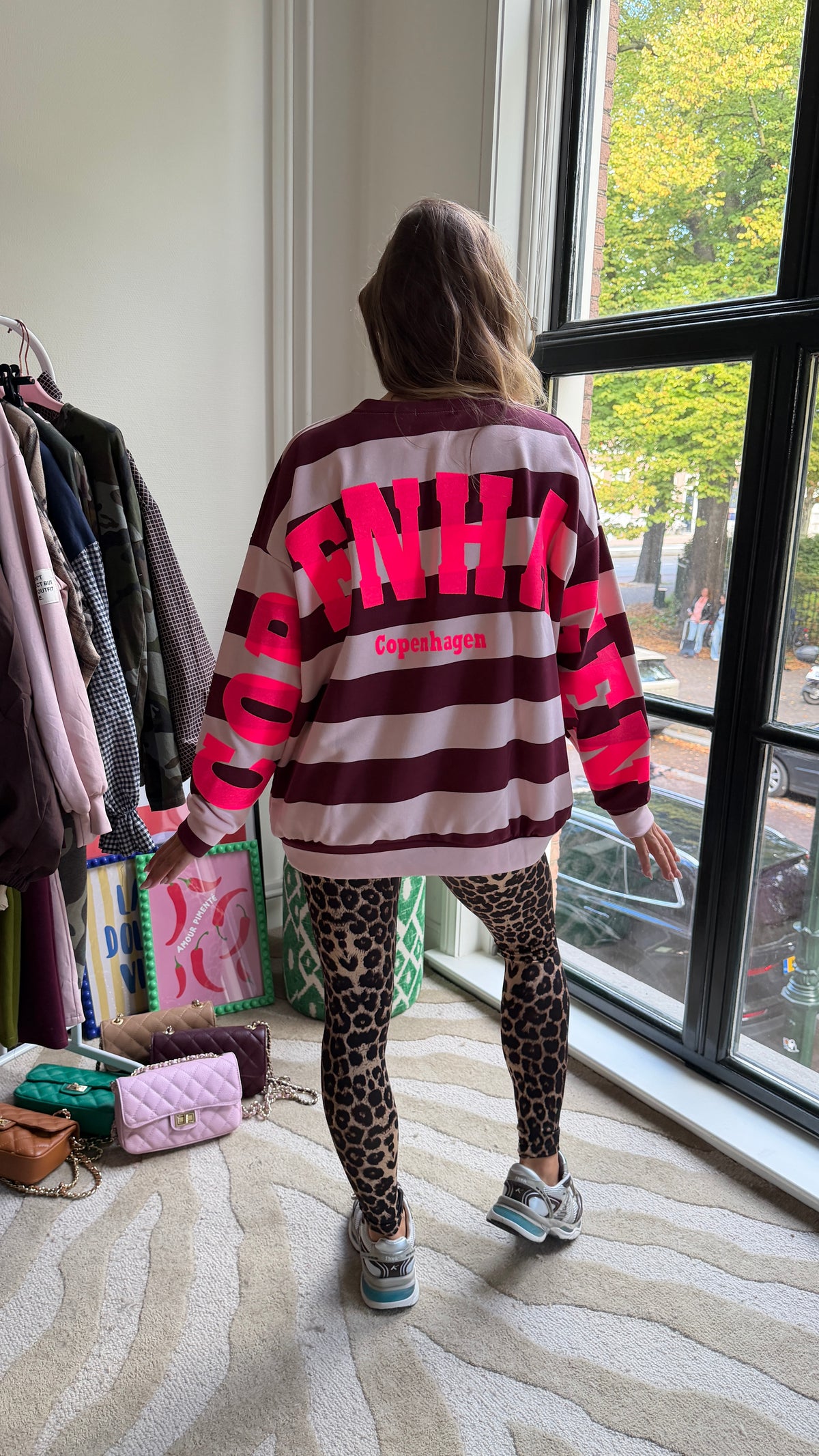 BURGUNDY ROZE CPH SWEATER