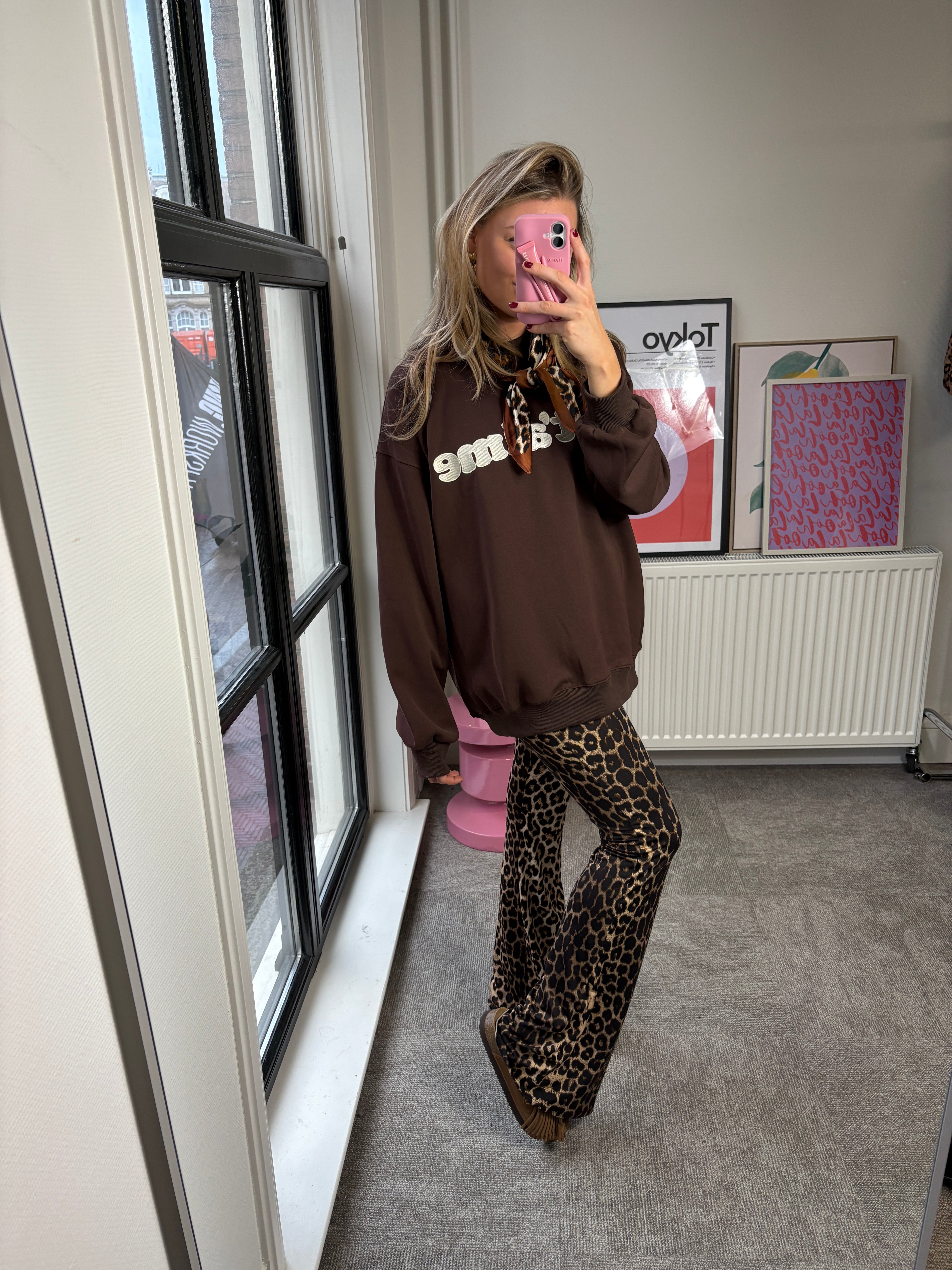 PANTER FLARED LEGGINGS