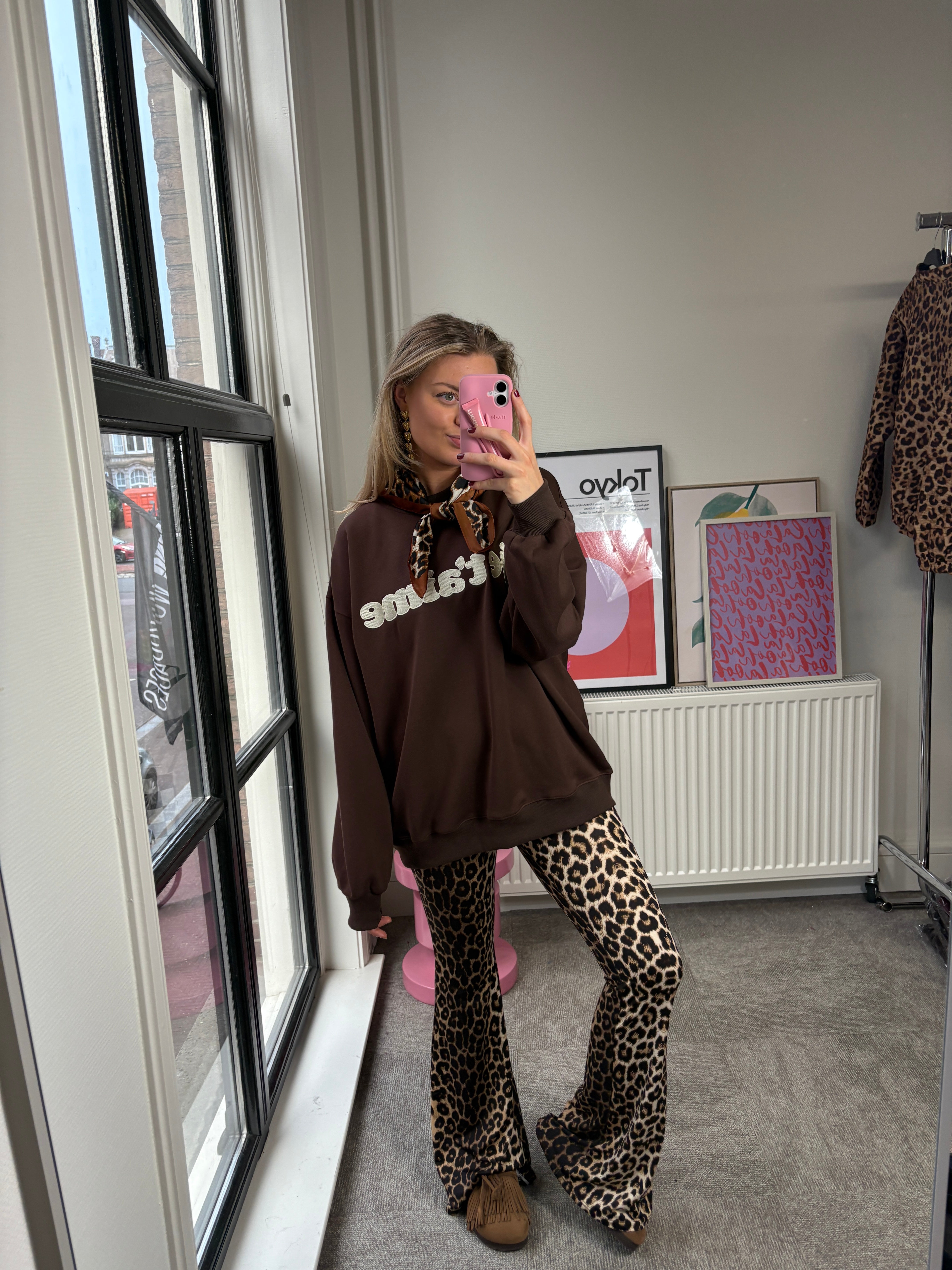 PANTER FLARED LEGGINGS