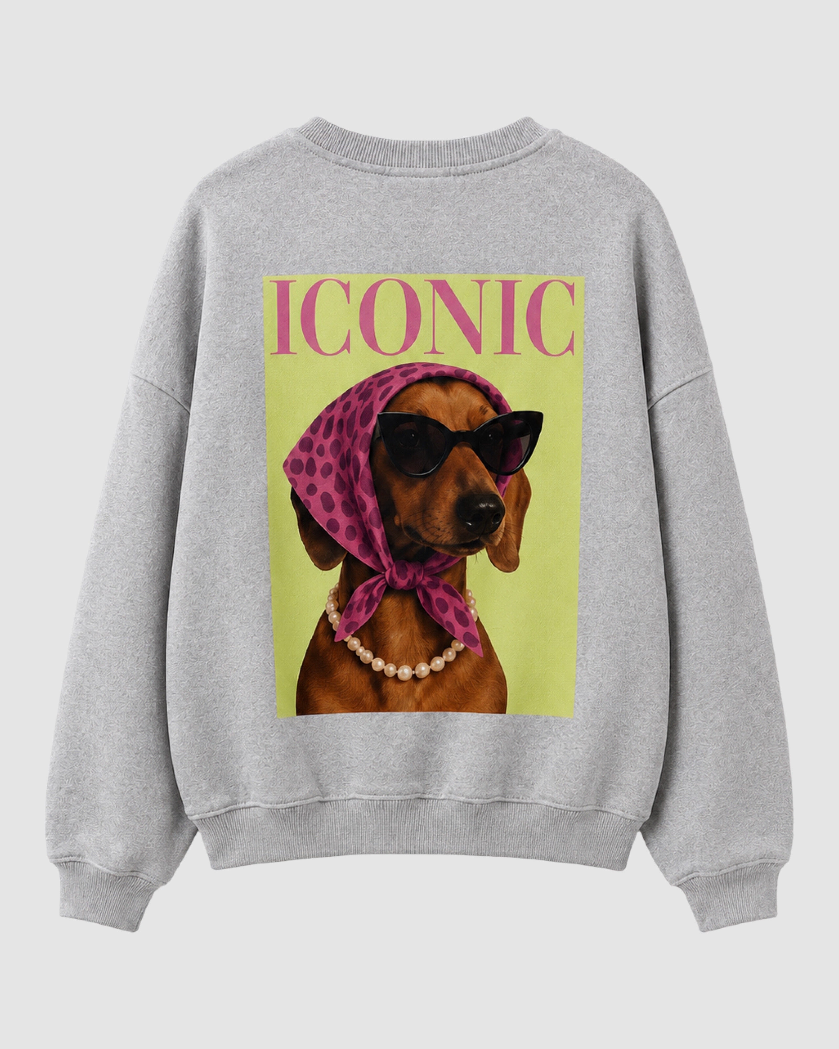 TECKEL SWEATER GRIJS