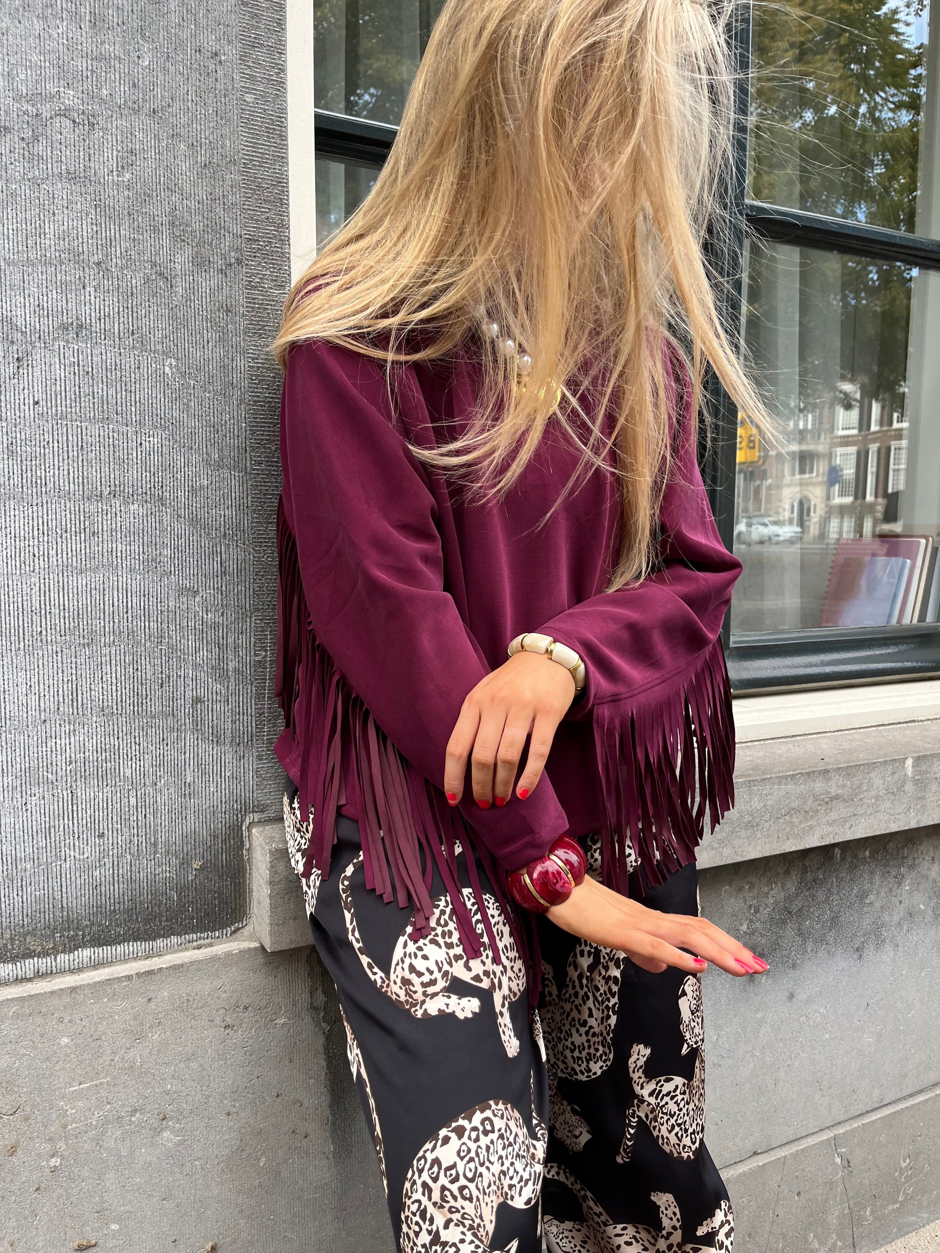 ELISE SWEATER BORDEAUX