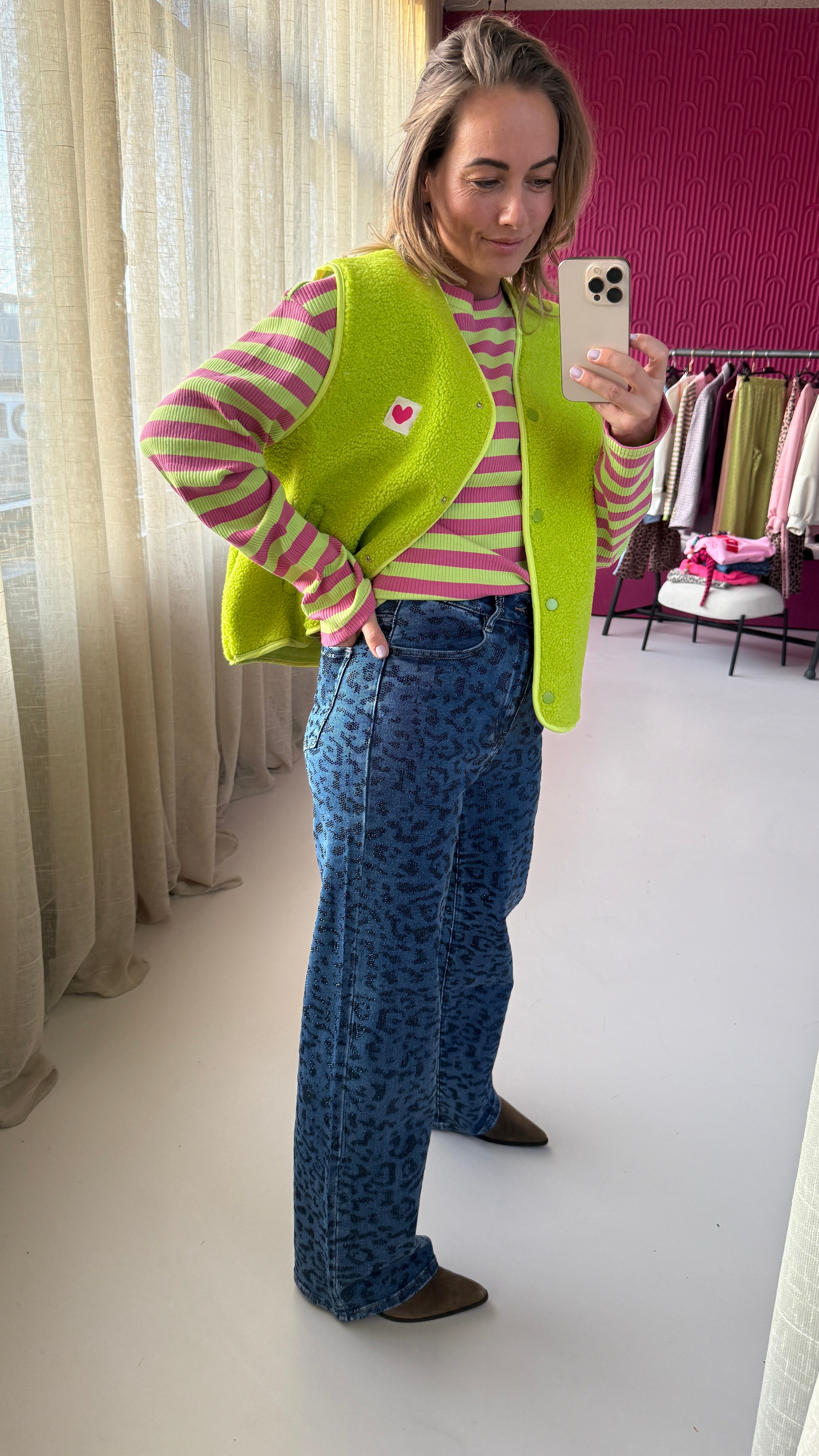 ANNEMOON PANTER JEANS STRASS