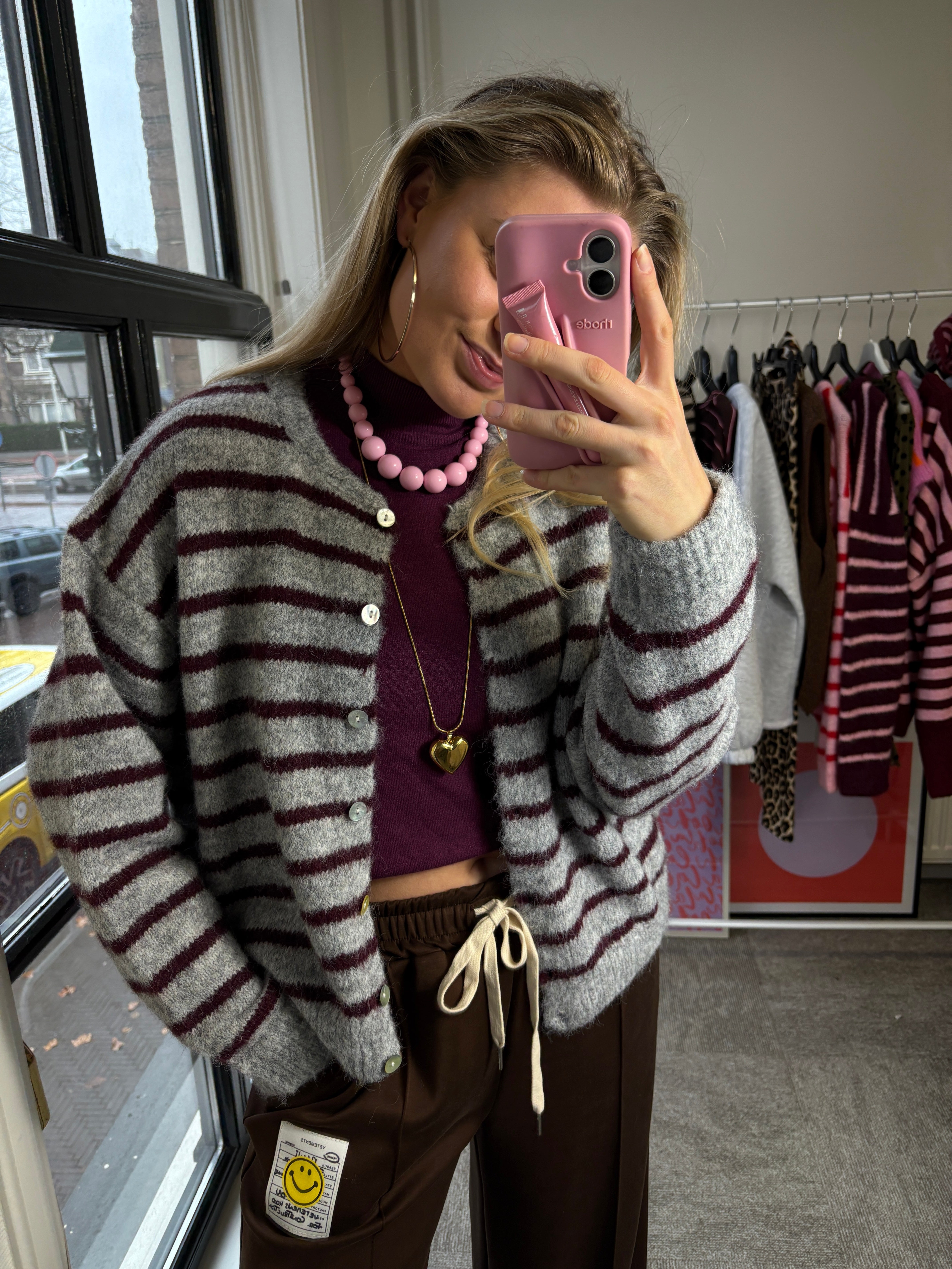 EVA MUSTHAVE KETTING ROZE