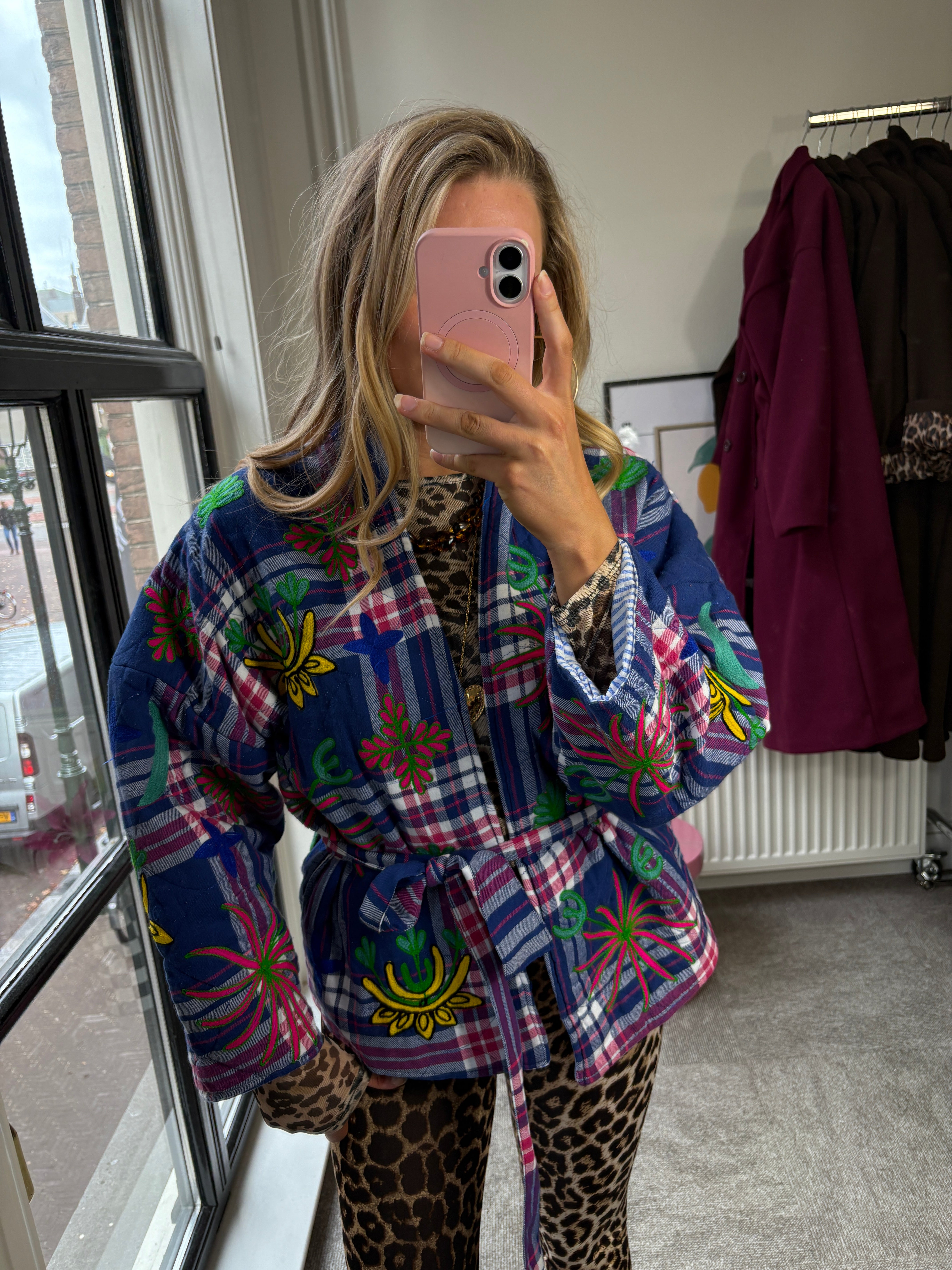 NICOLE RUIT JACKET BLUE