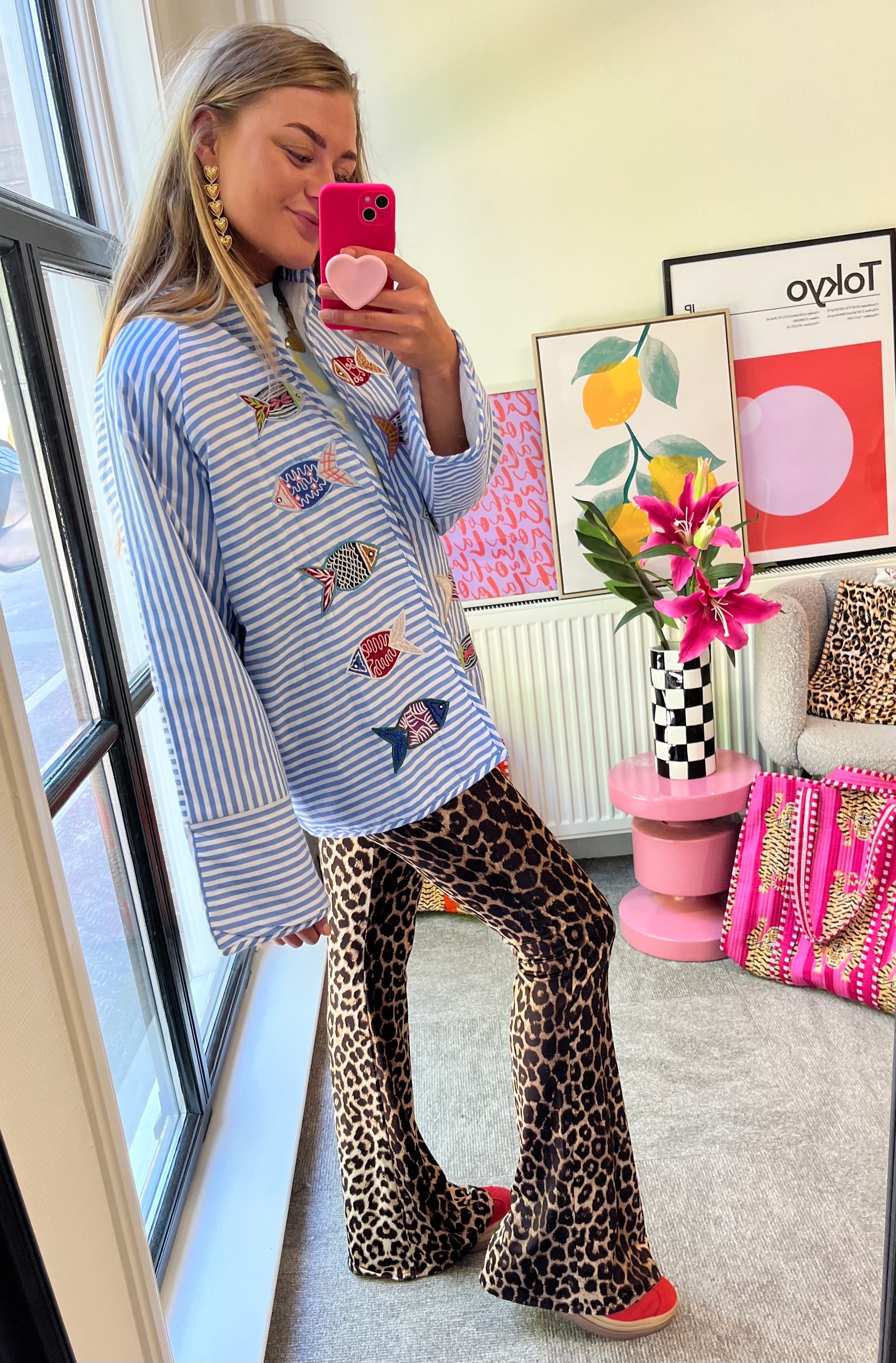 PANTER FLARED LEGGINGS