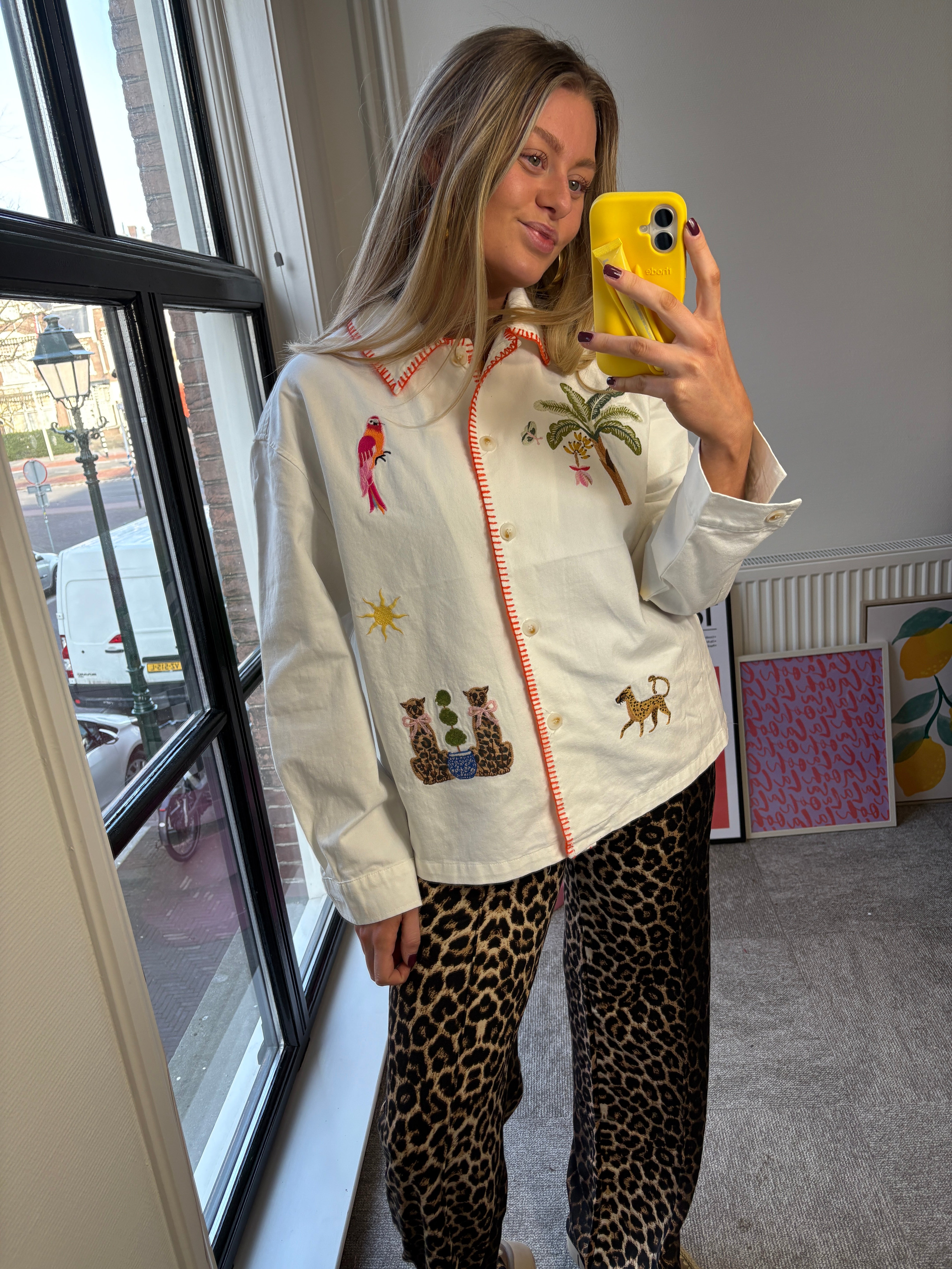 POLLY WITTE MUSTHAVE JEANSBLOUSE