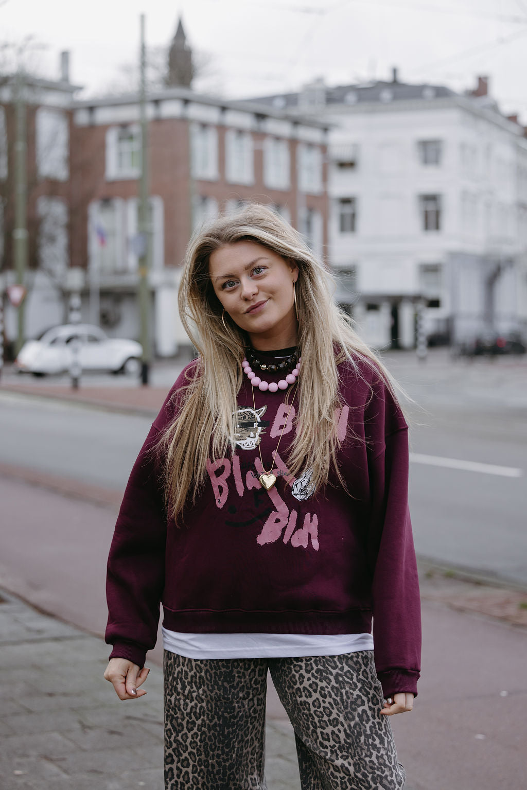 LIZET TIGER BORDEAUX TRUI