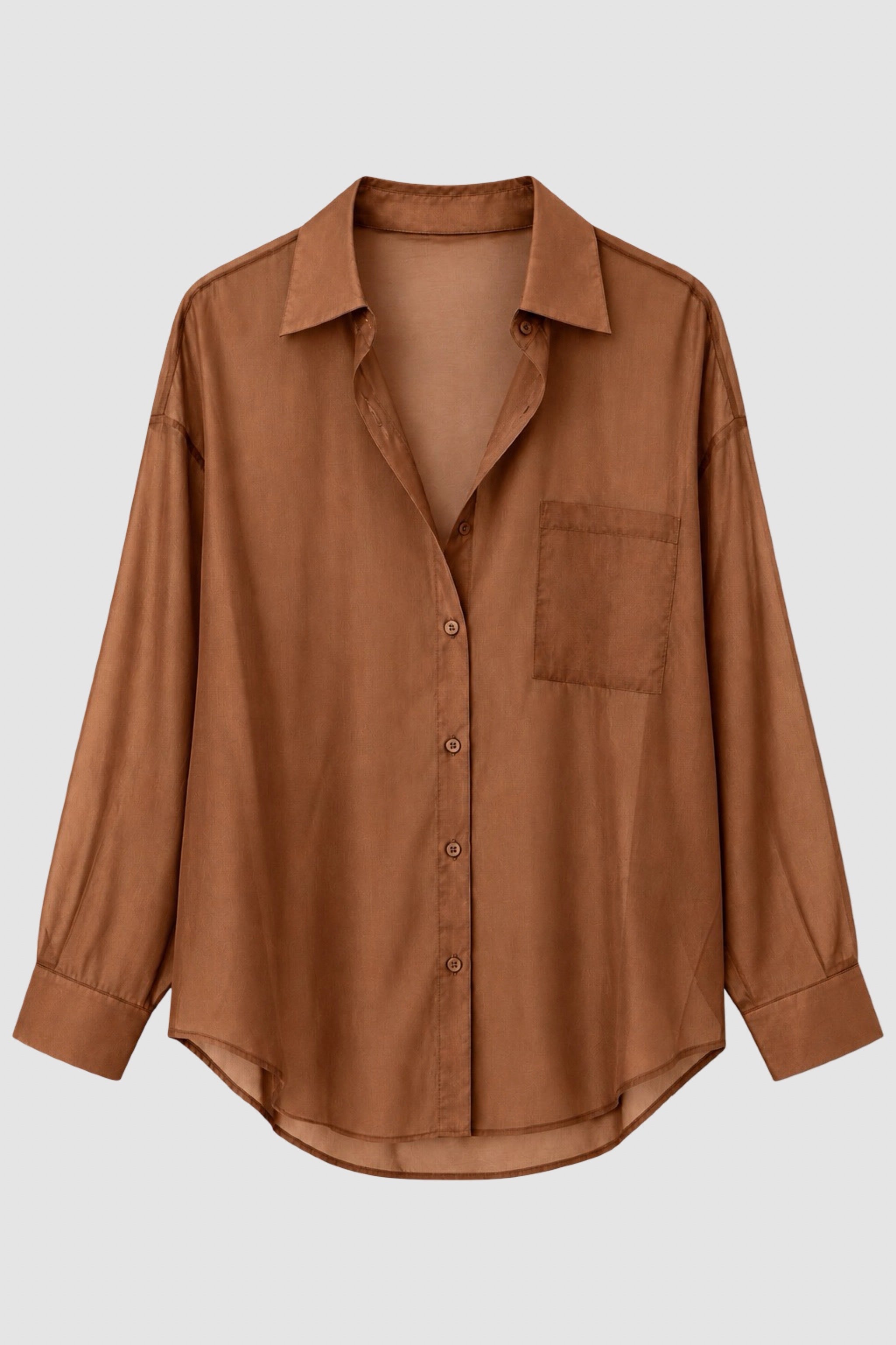 SUZY BLOUSE COGNAC