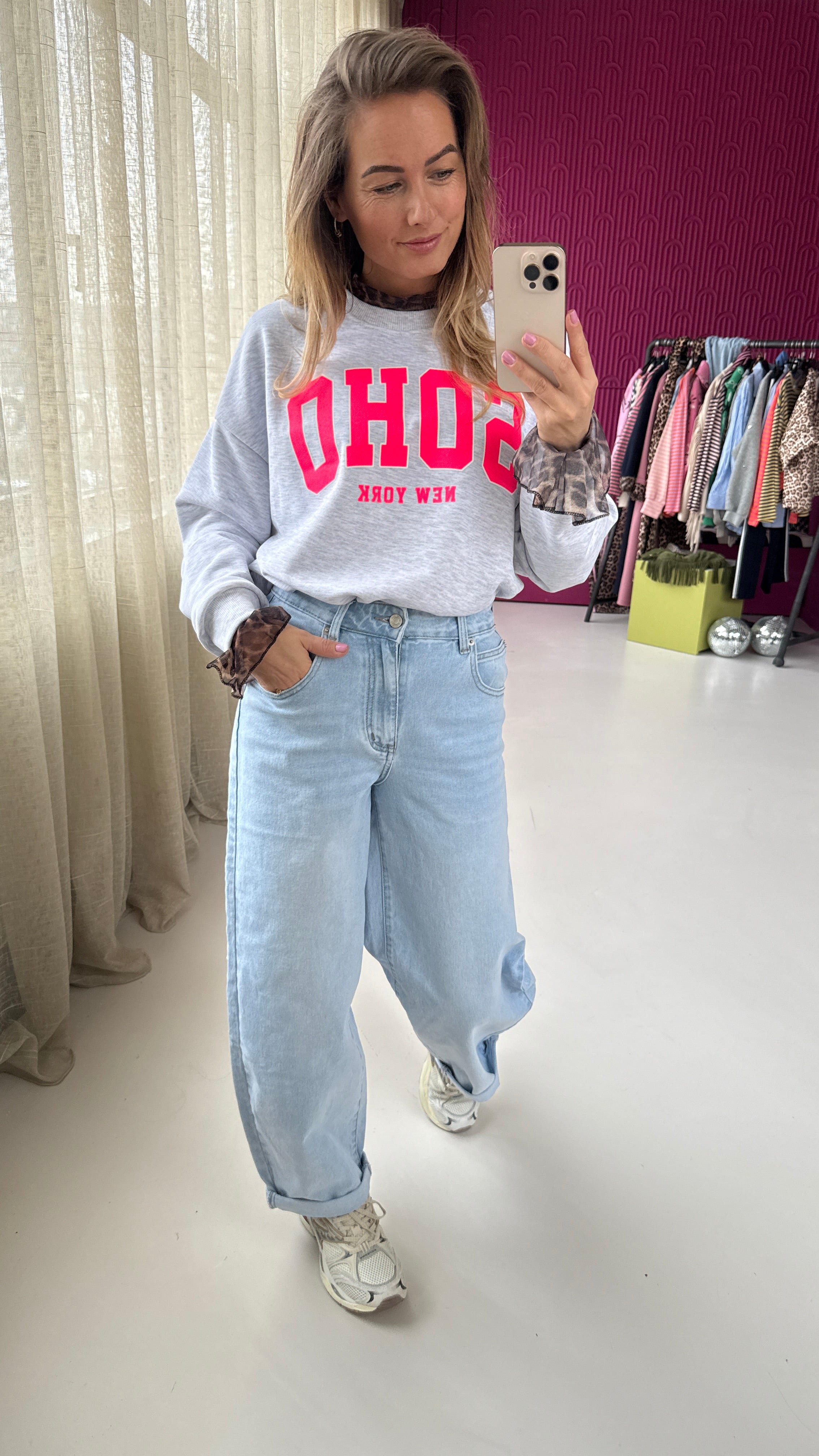 DANIE LICHTE BARREL JEANS