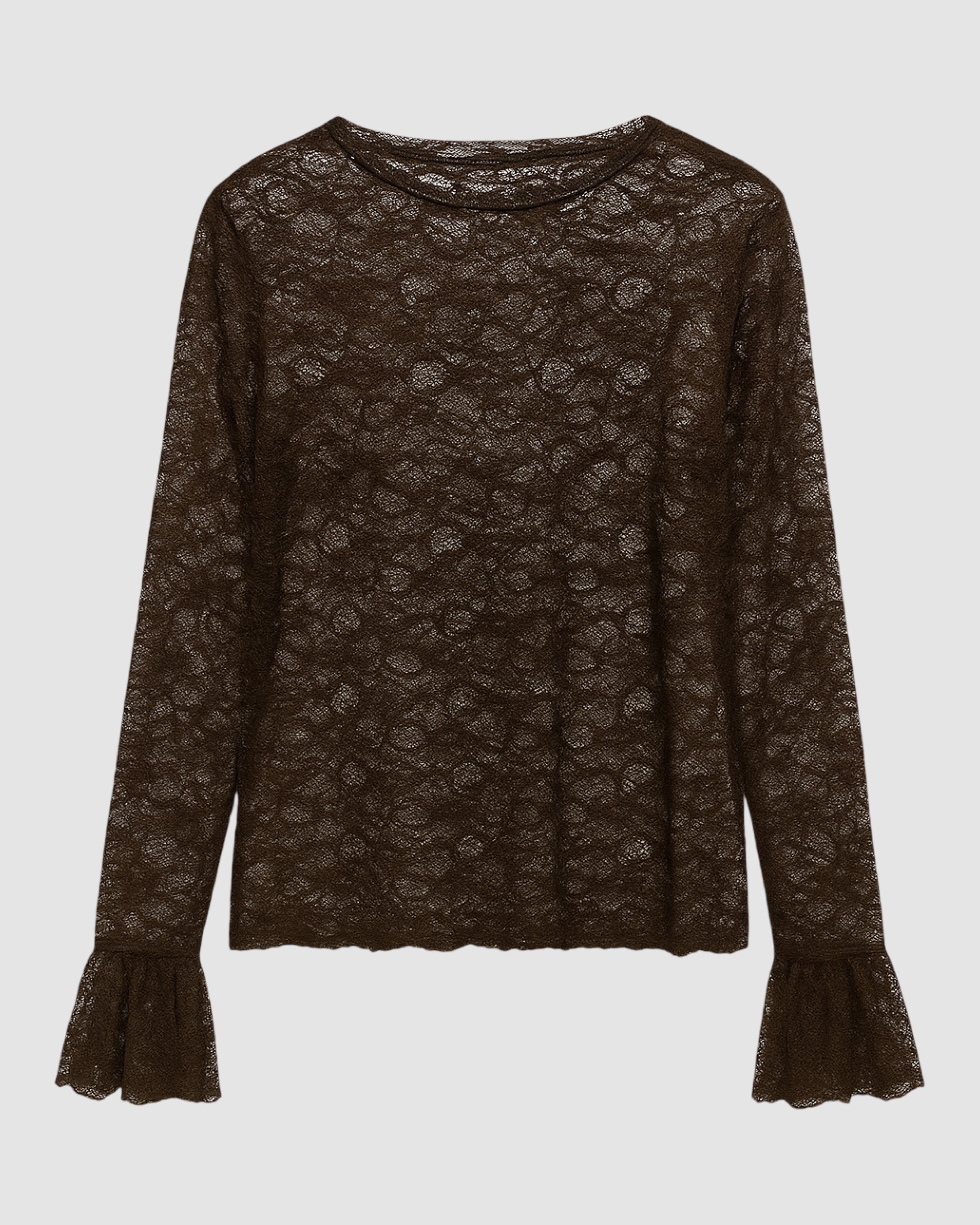 KANTEN MESH TOP BRUIN