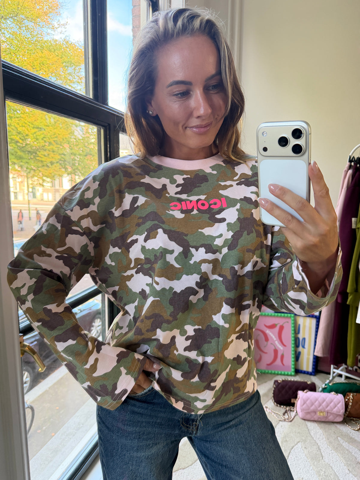 CAMO ARMY ICONIC LONGSLEEVE