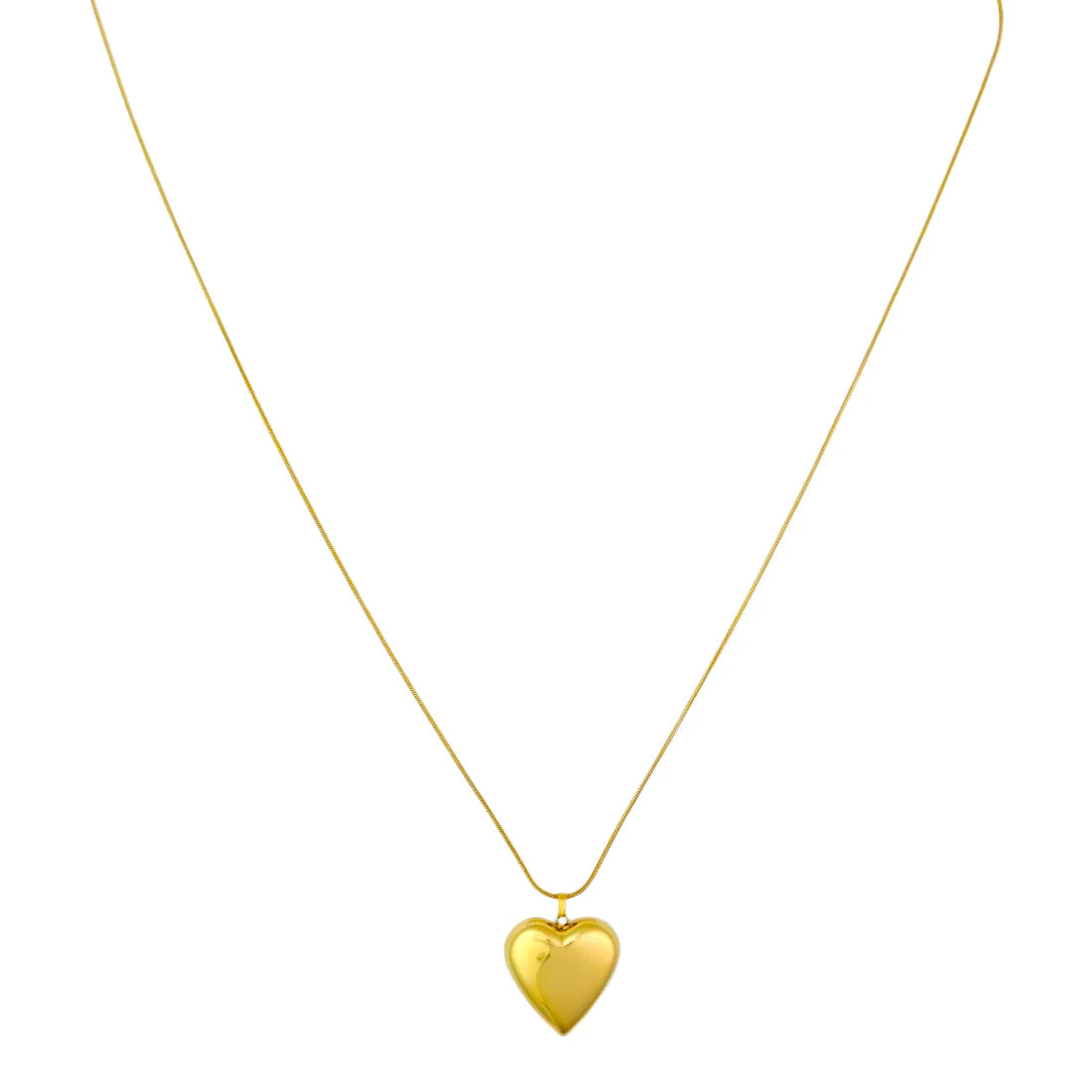 BIG HEART NECKLACE LONG