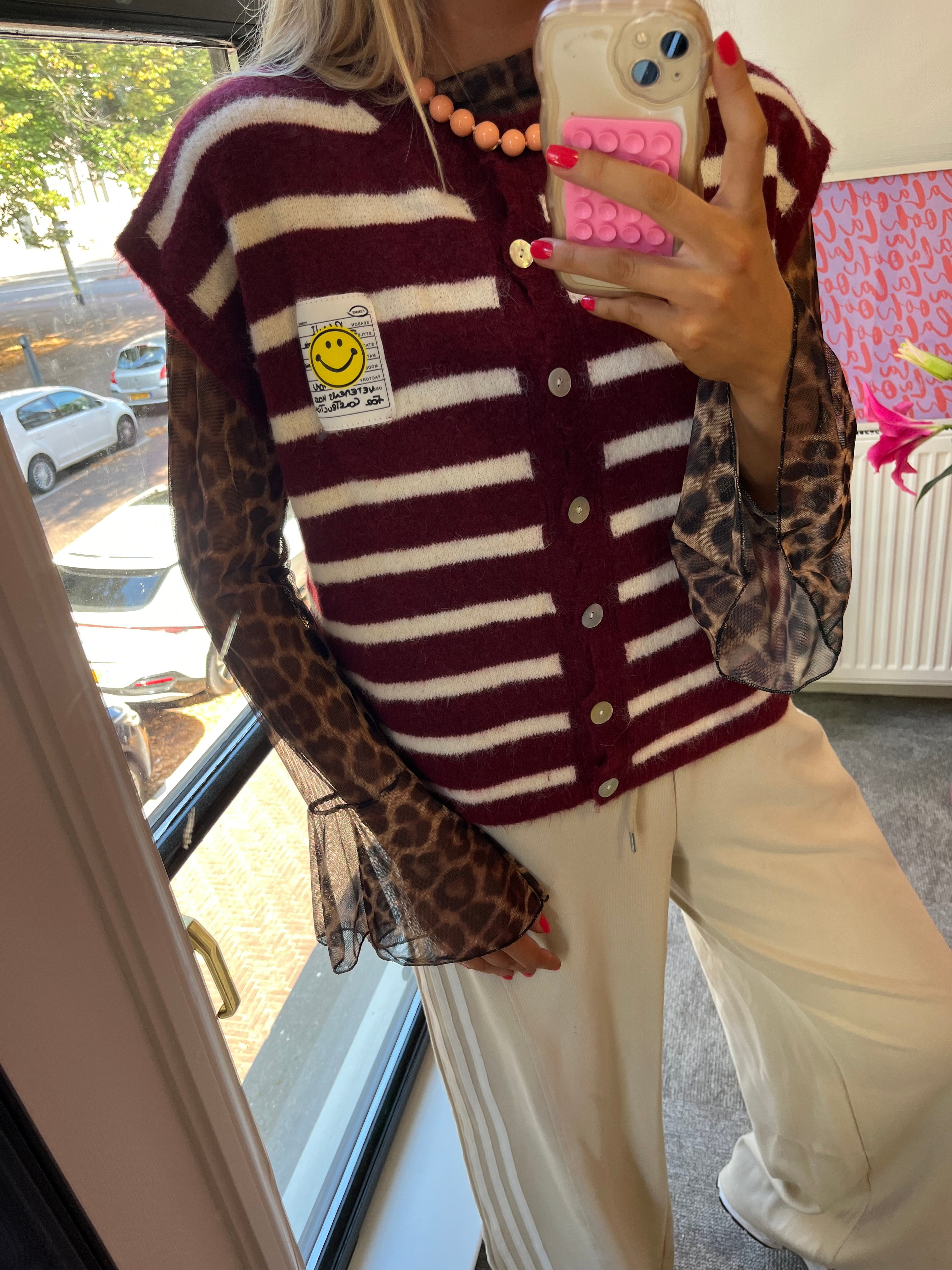 OLIVIA SPENCER BURGUNDY