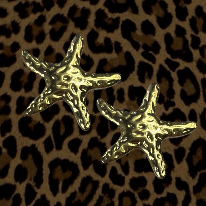 GOLDEN STAR EARRINGS