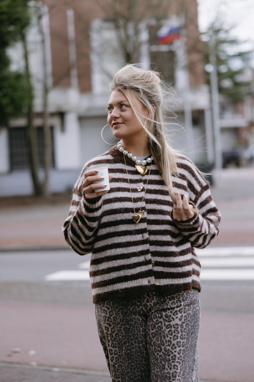 BO VESTJE HARTJES KNOPEN