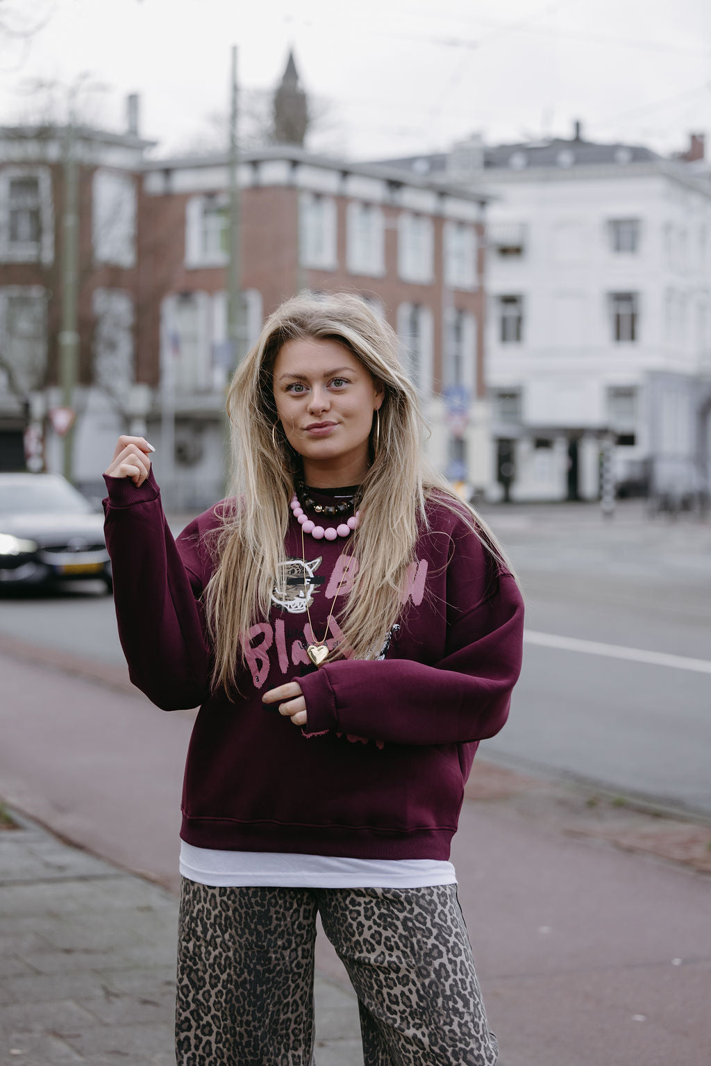 LIZET TIGER BORDEAUX TRUI