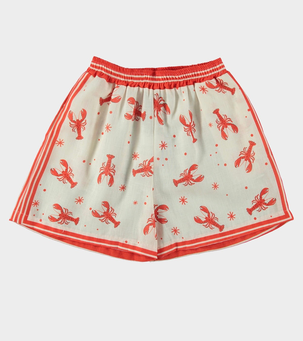 MUSTHAVE PRINT BROEKJE KREEFT ROOD