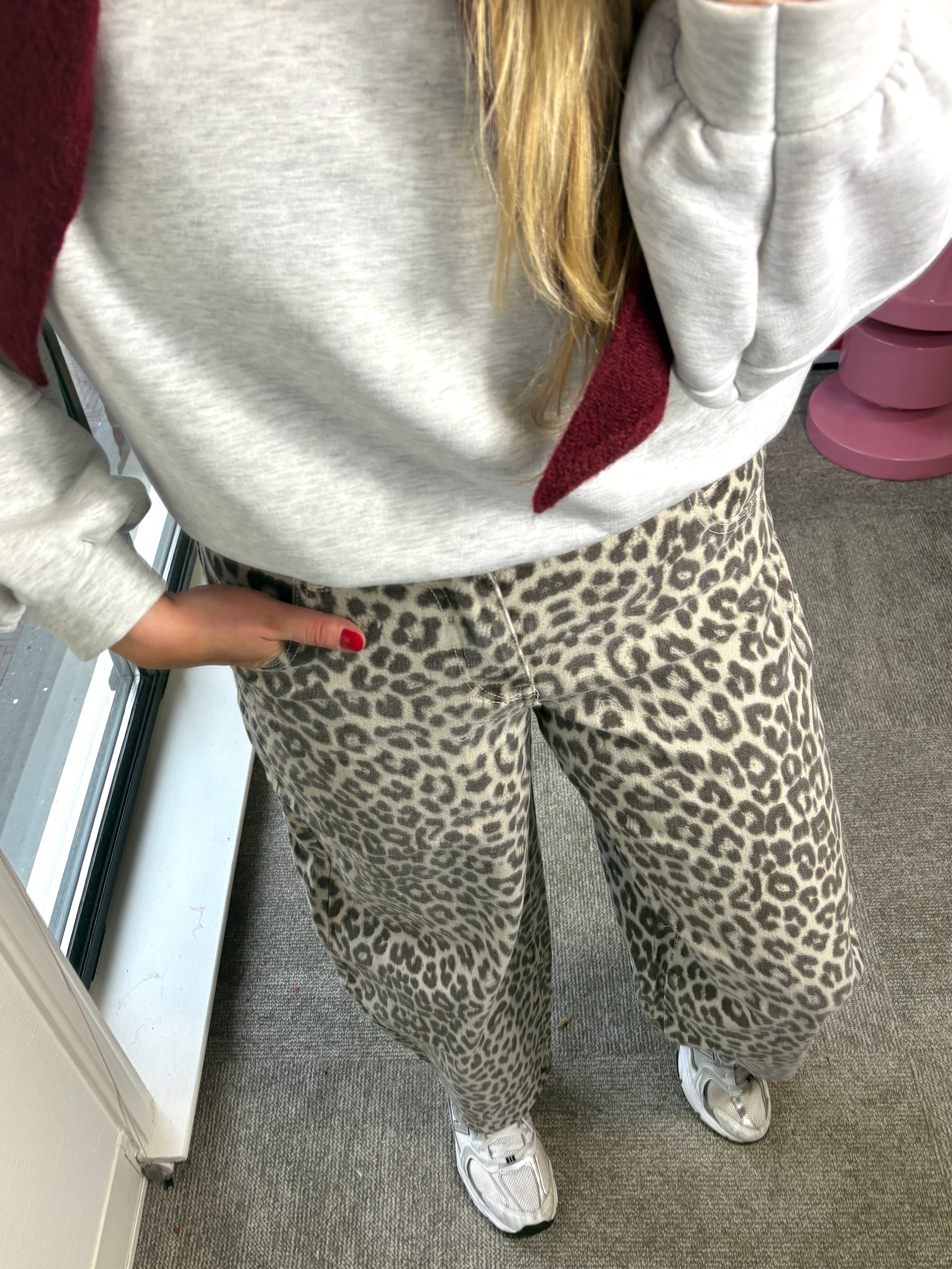 LICHTE PANTER BARREL JEANS