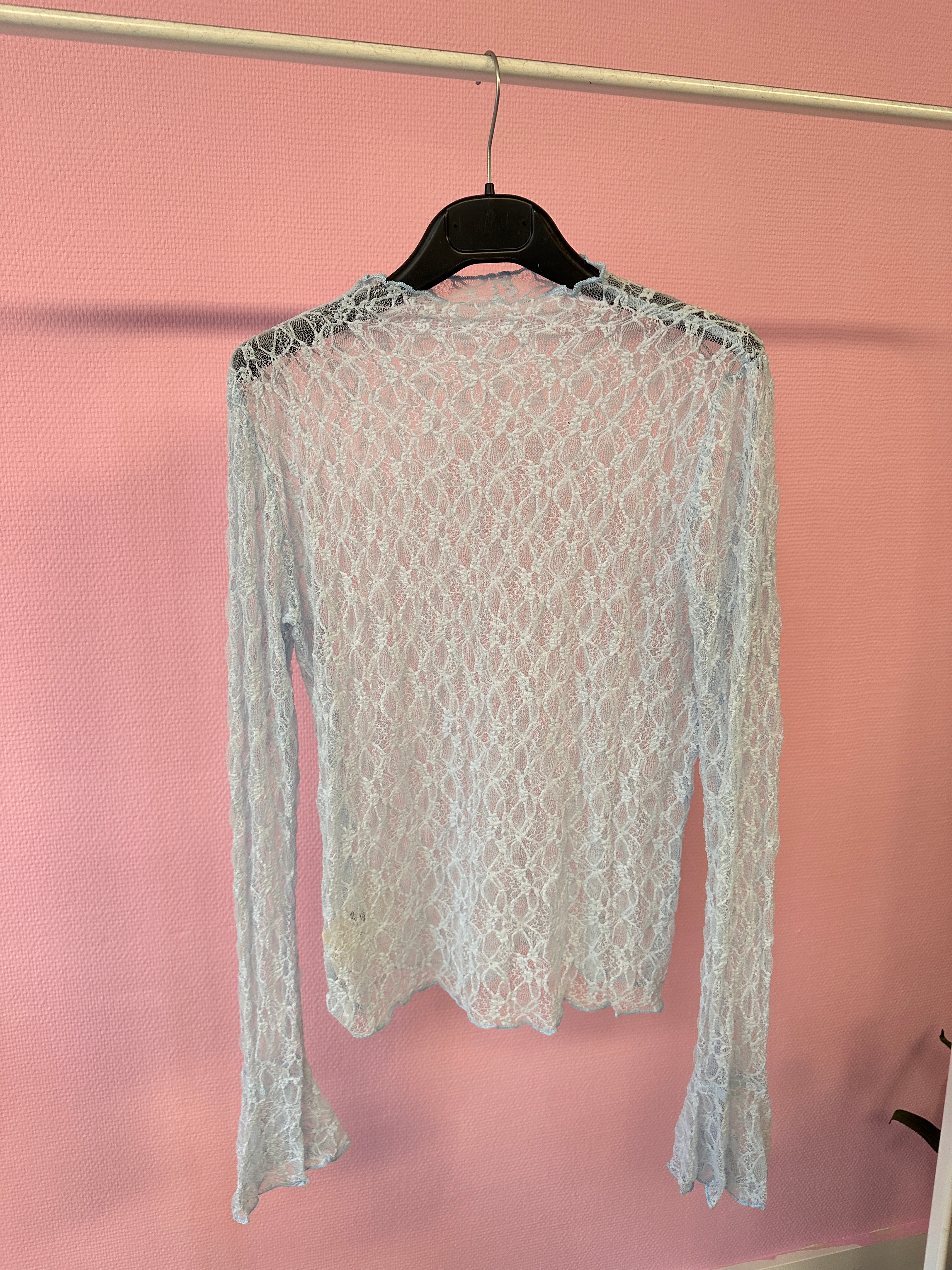 DANIE TOP LACE LIGHT BLUE