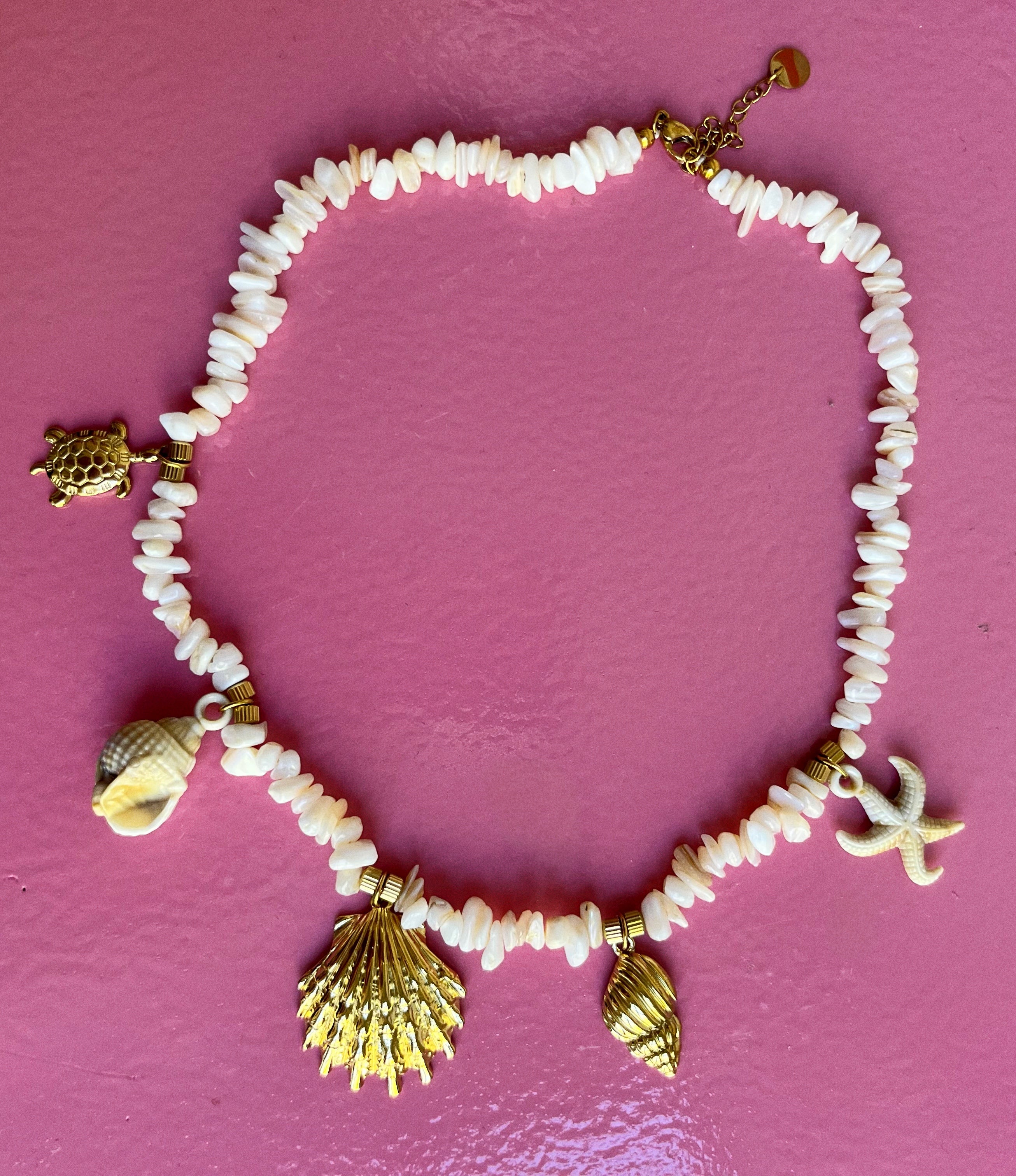 MUSTHAVE SHELL NECKLACE | WHITE