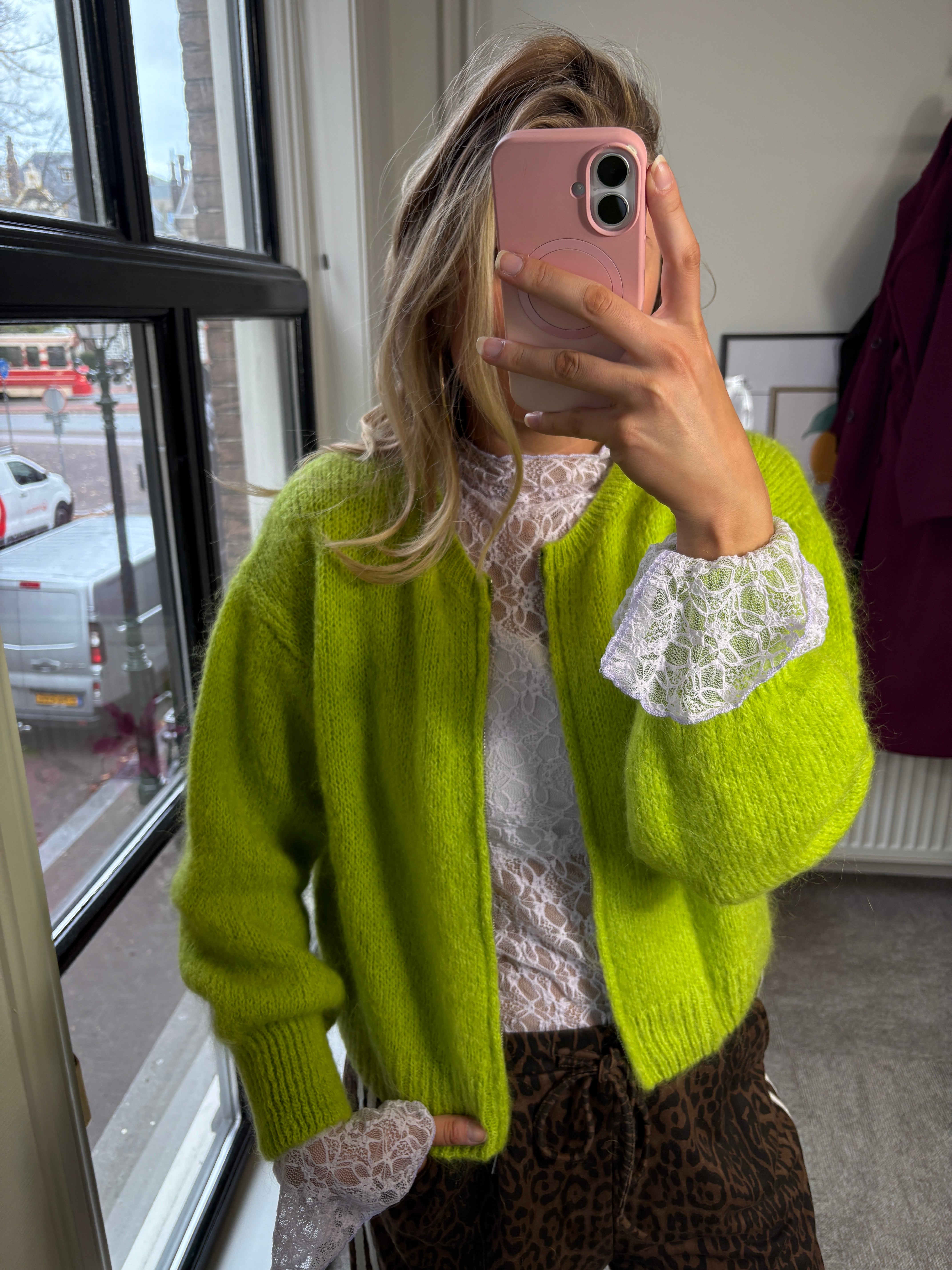 SUZY VEST LIME ANIS