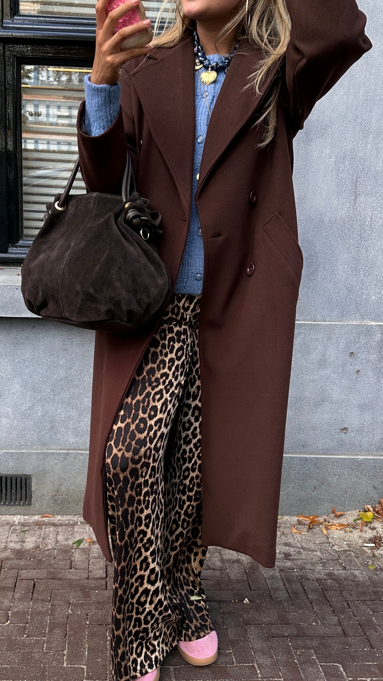 ELIN MANTEL JAS | BROWN