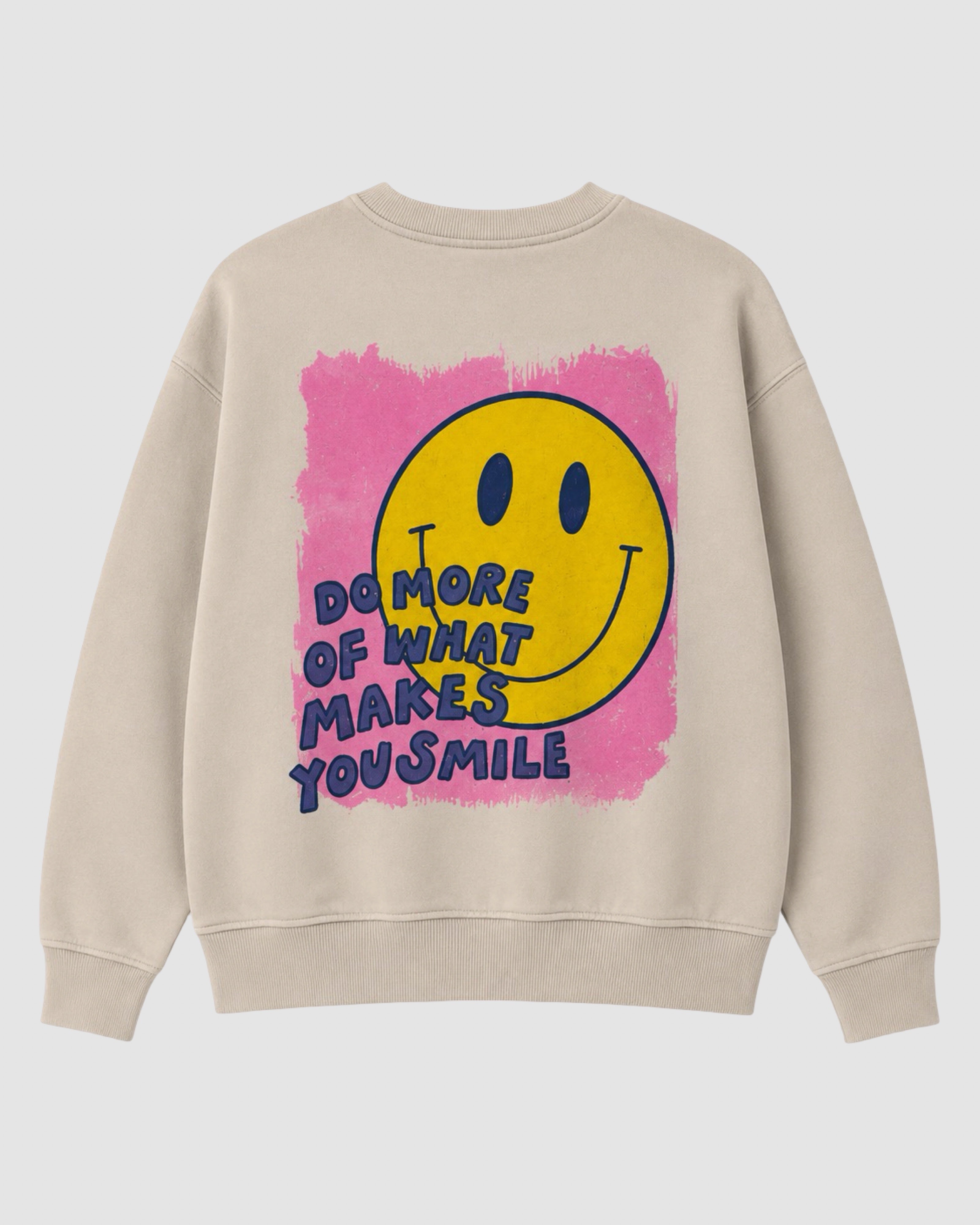 SMILEY SWEATER BEIGE