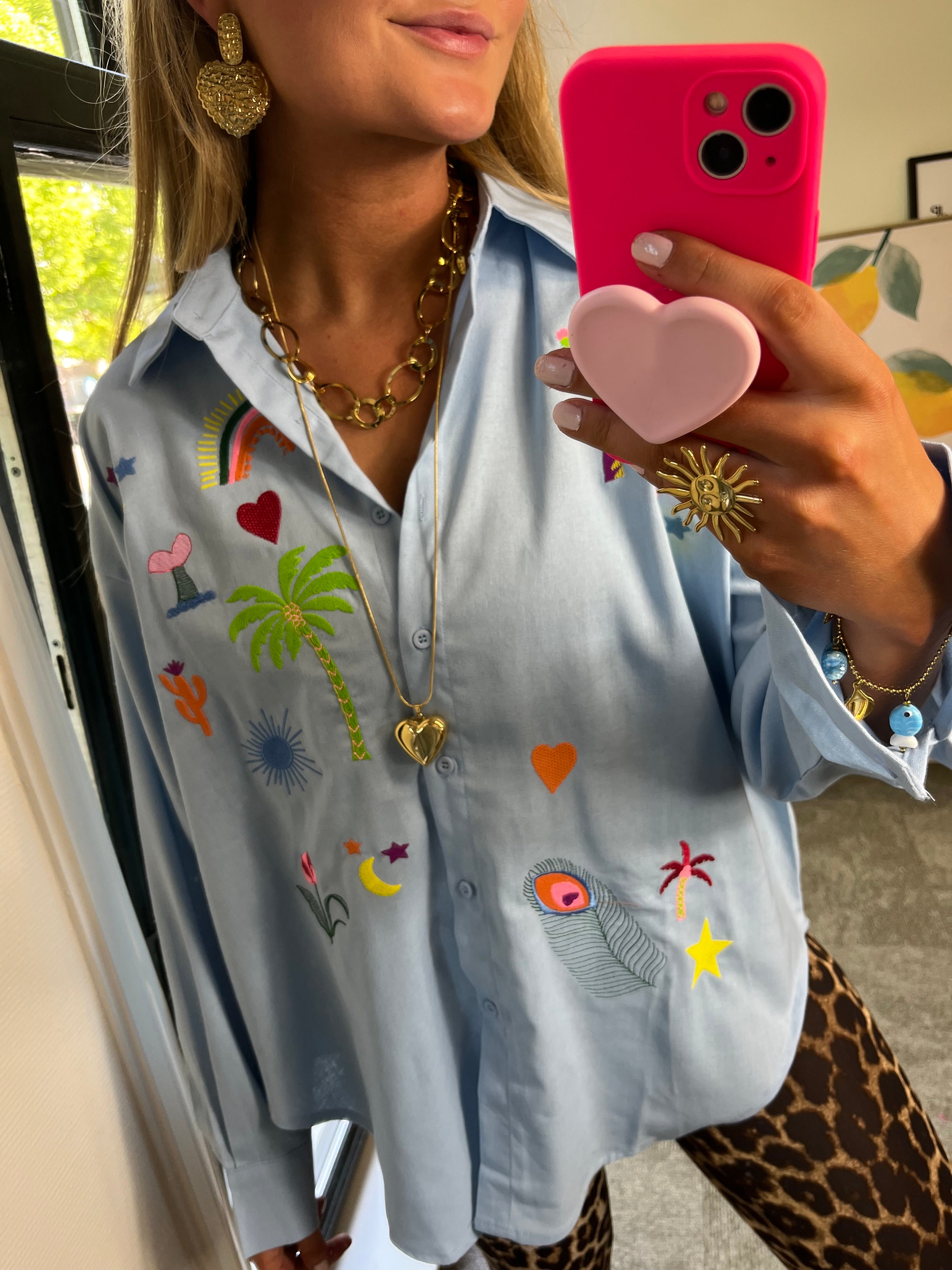 BIG HEART NECKLACE LONG