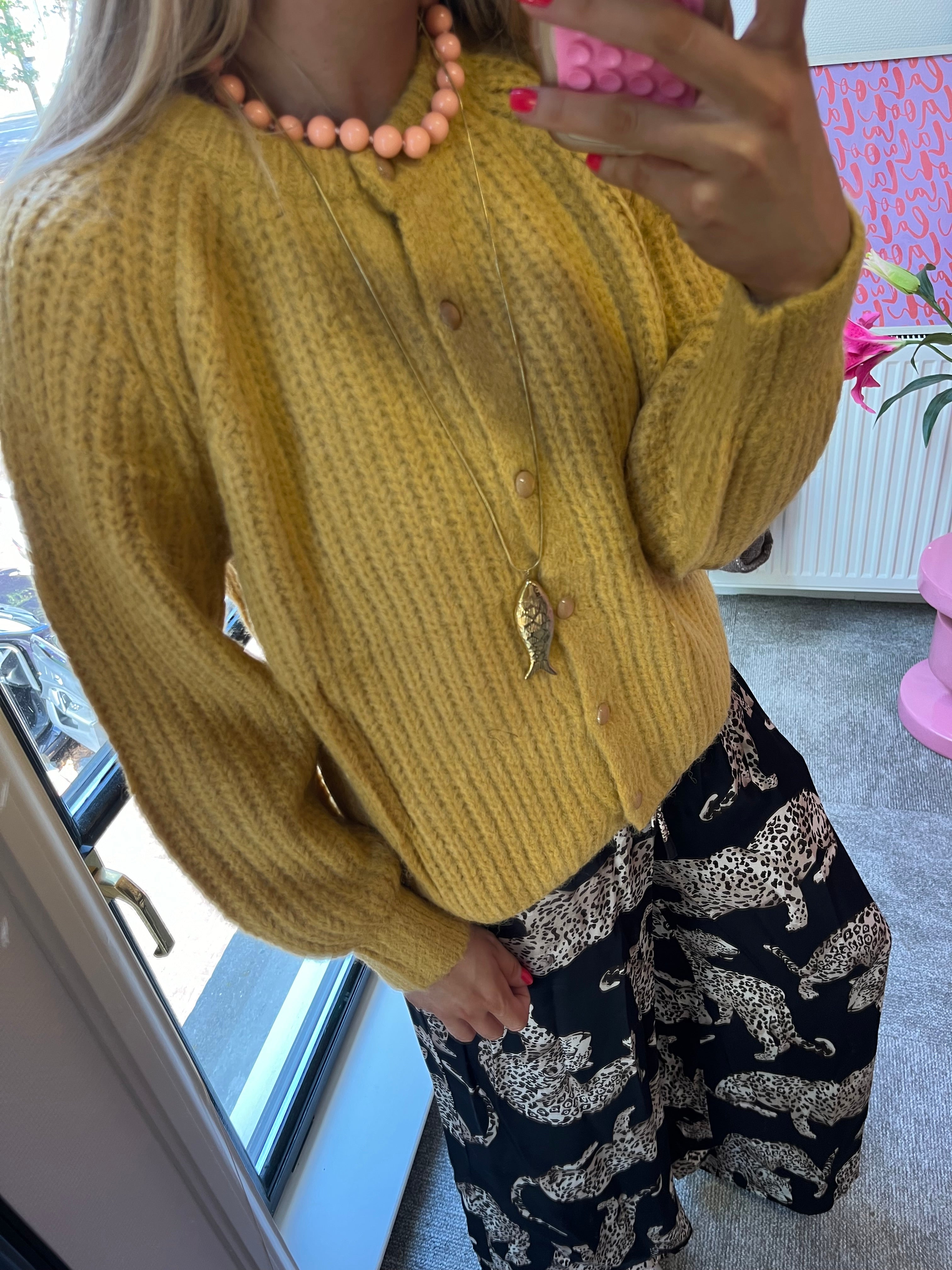 NOMI VESTJE MOUTARDE