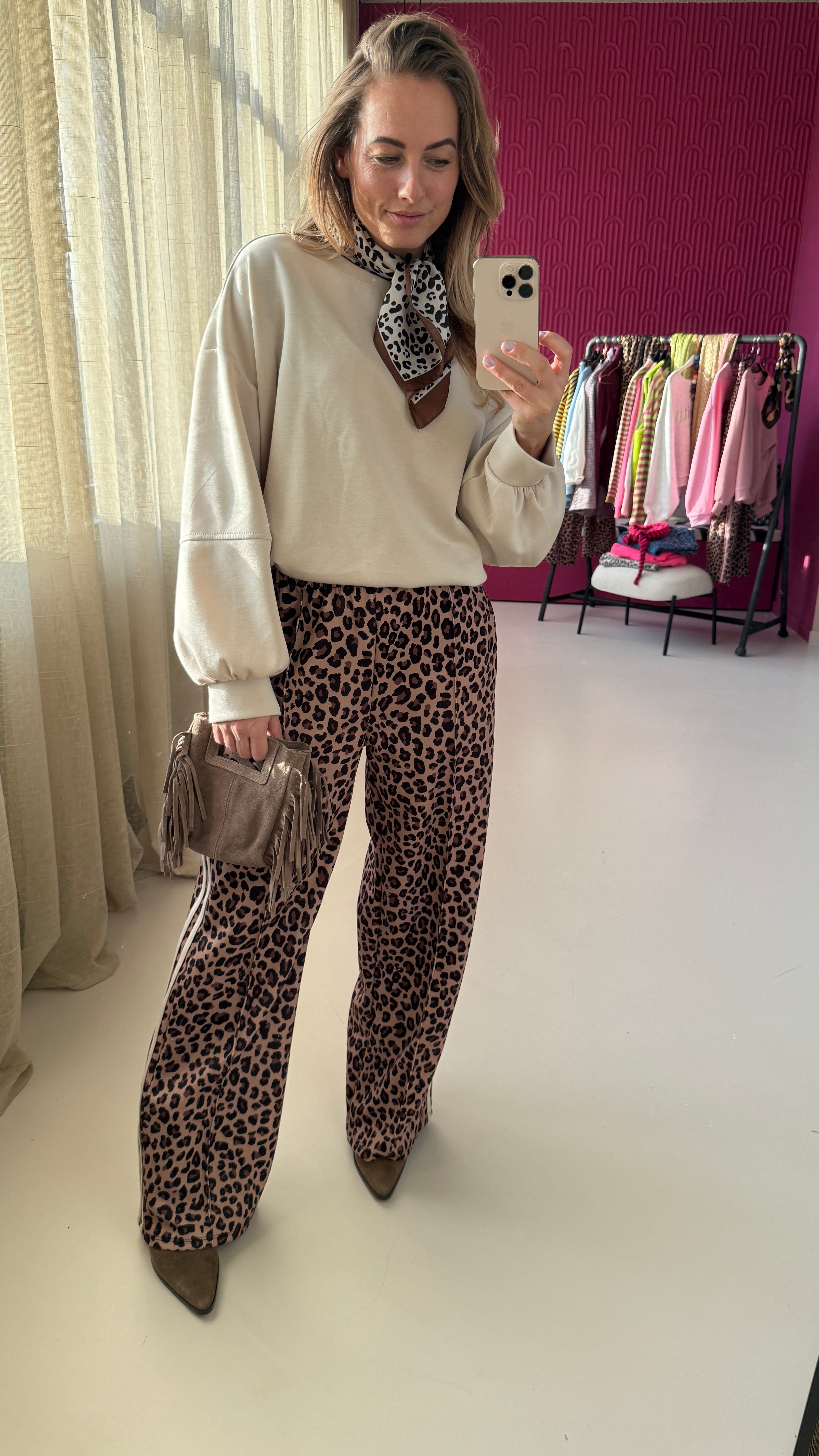 EMMA PANTERPAK BEIGE