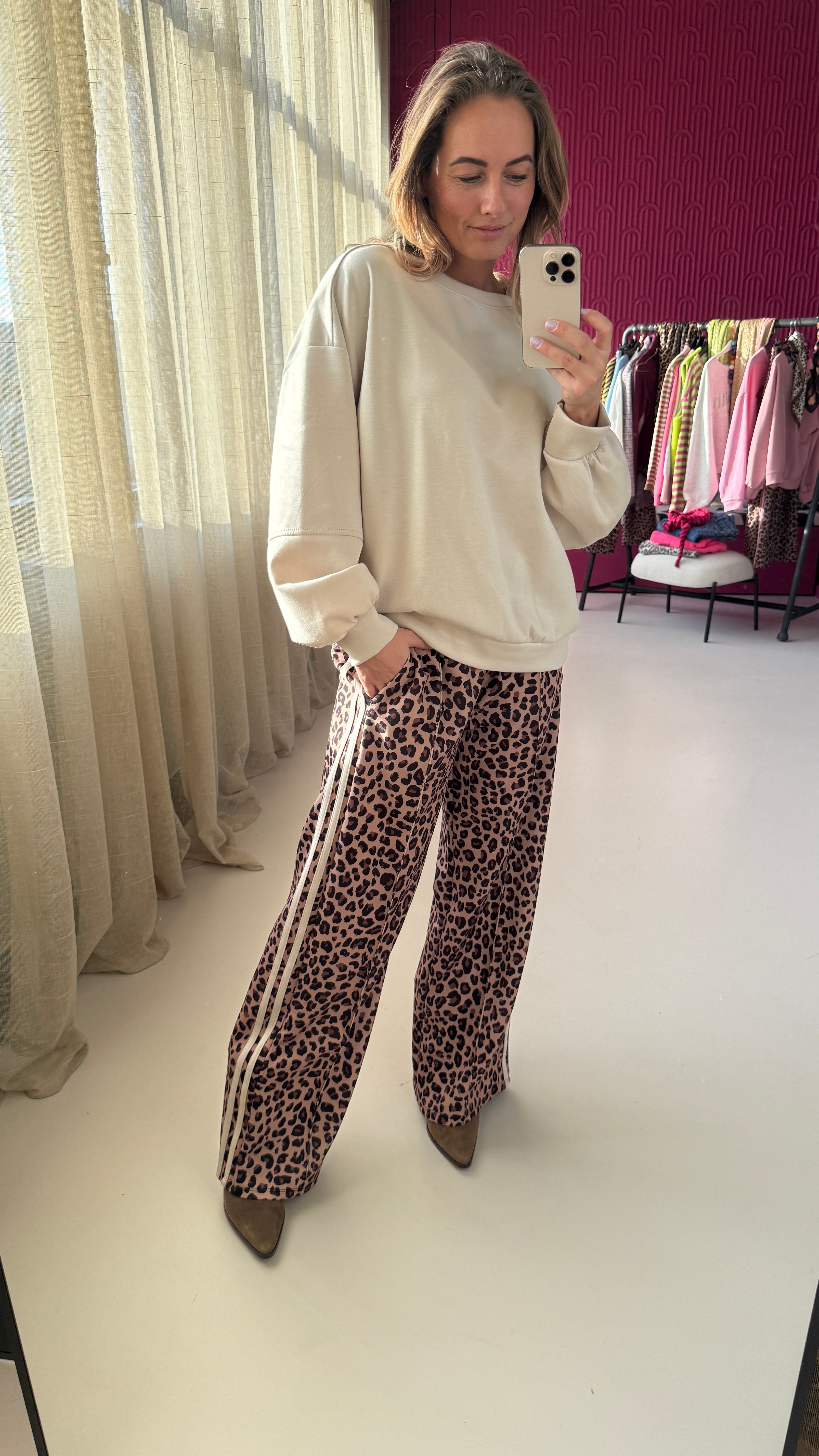 EMMA PANTERPAK BEIGE