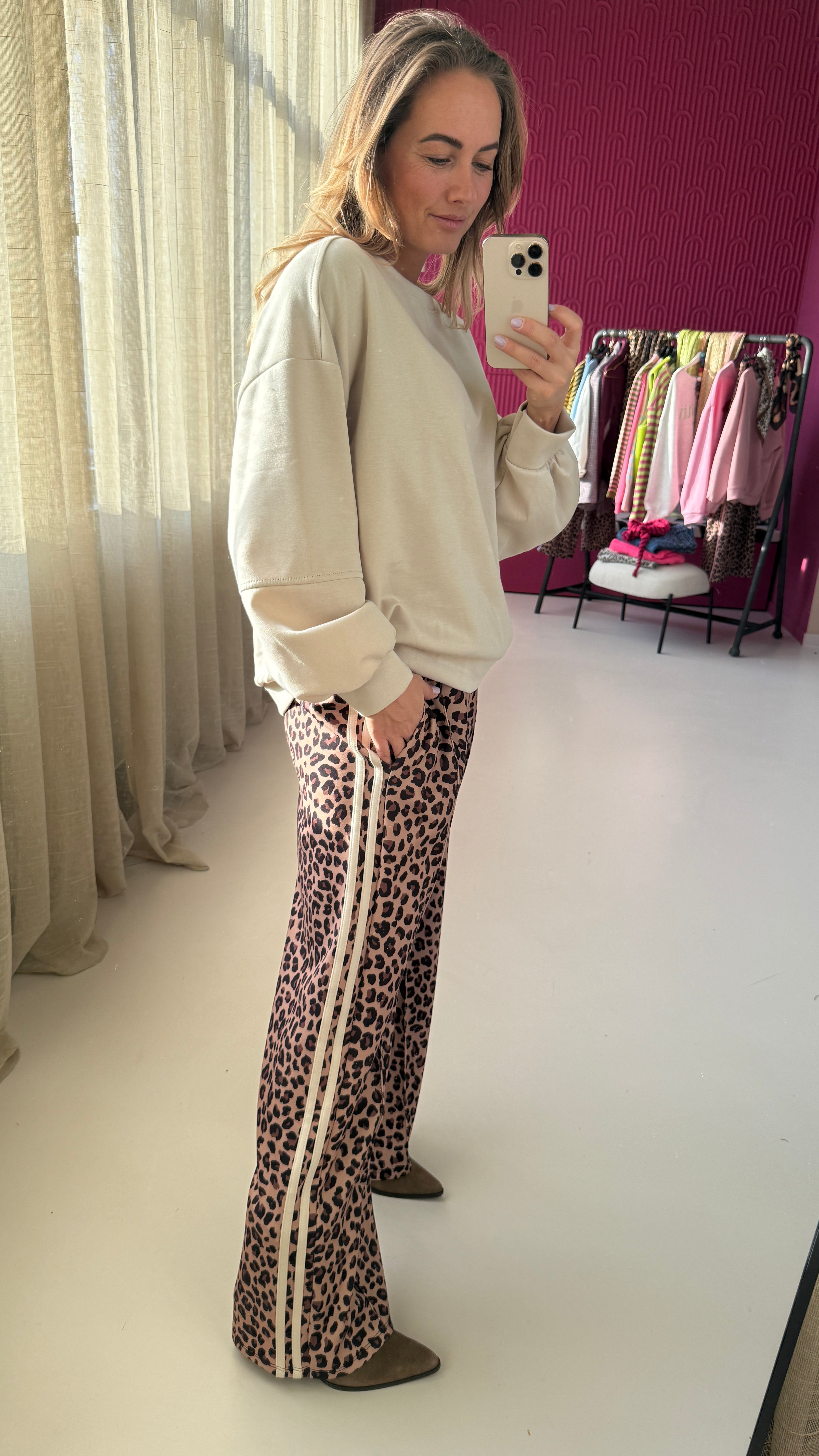 EMMA PANTERPAK BEIGE