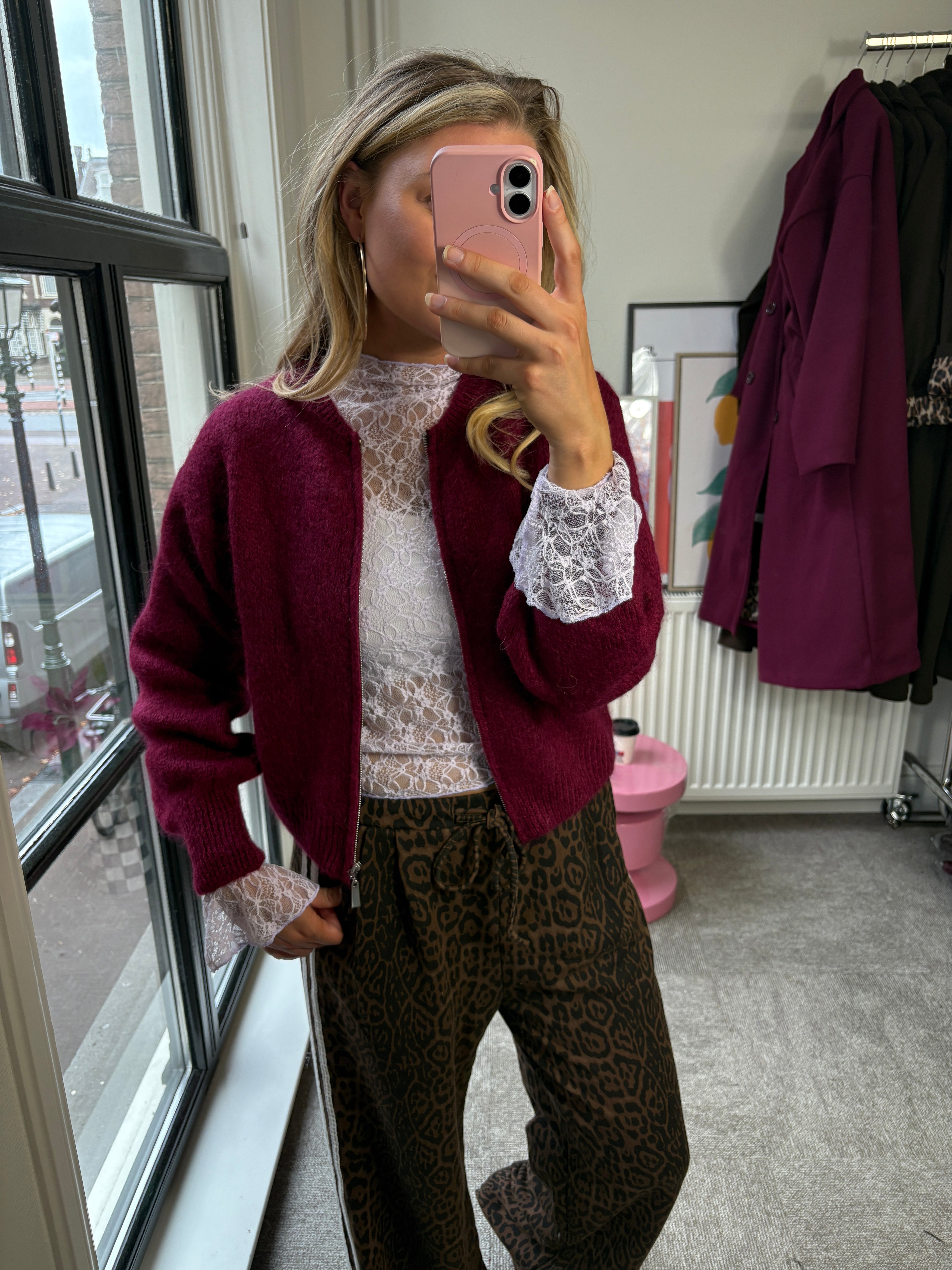 SUZY VEST BORDEAUX